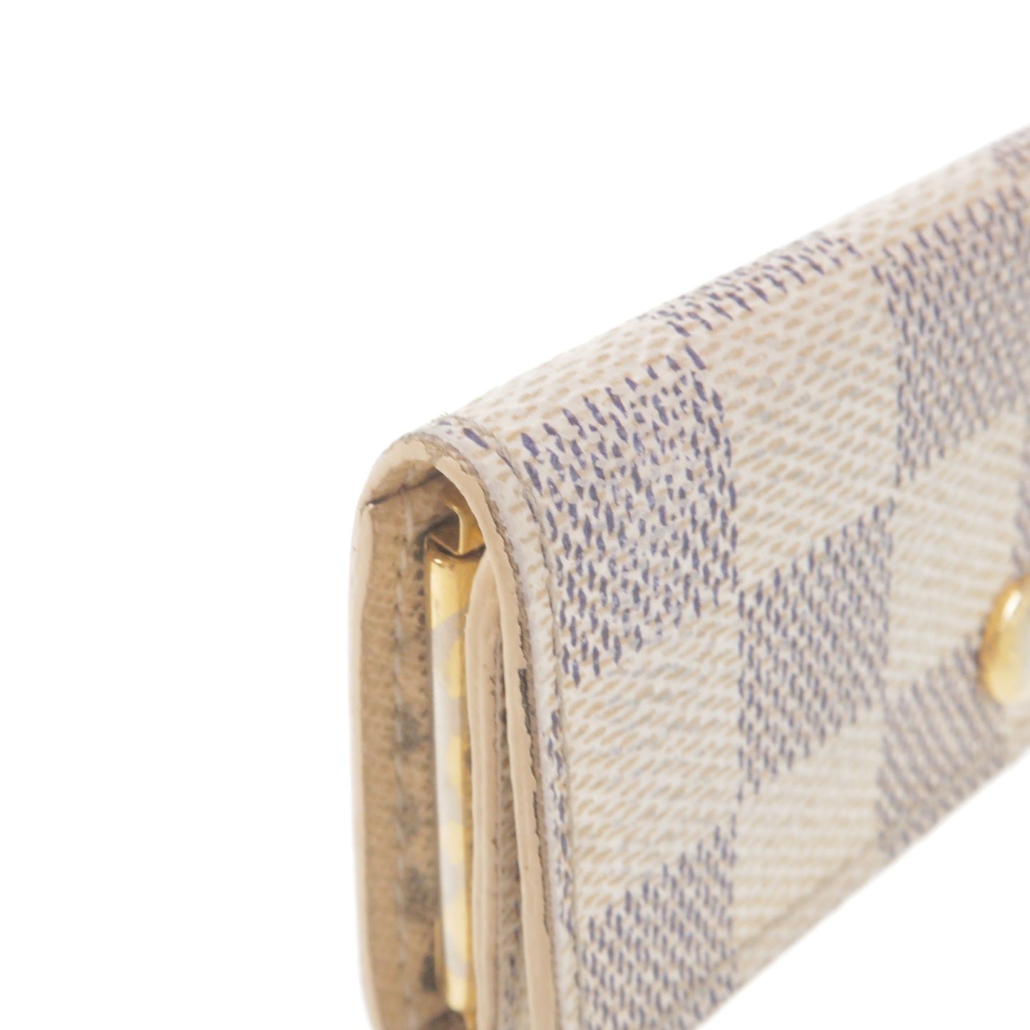 Louis Vuitton Damier Azur Multicles 4 Key Case Key Holder N60020