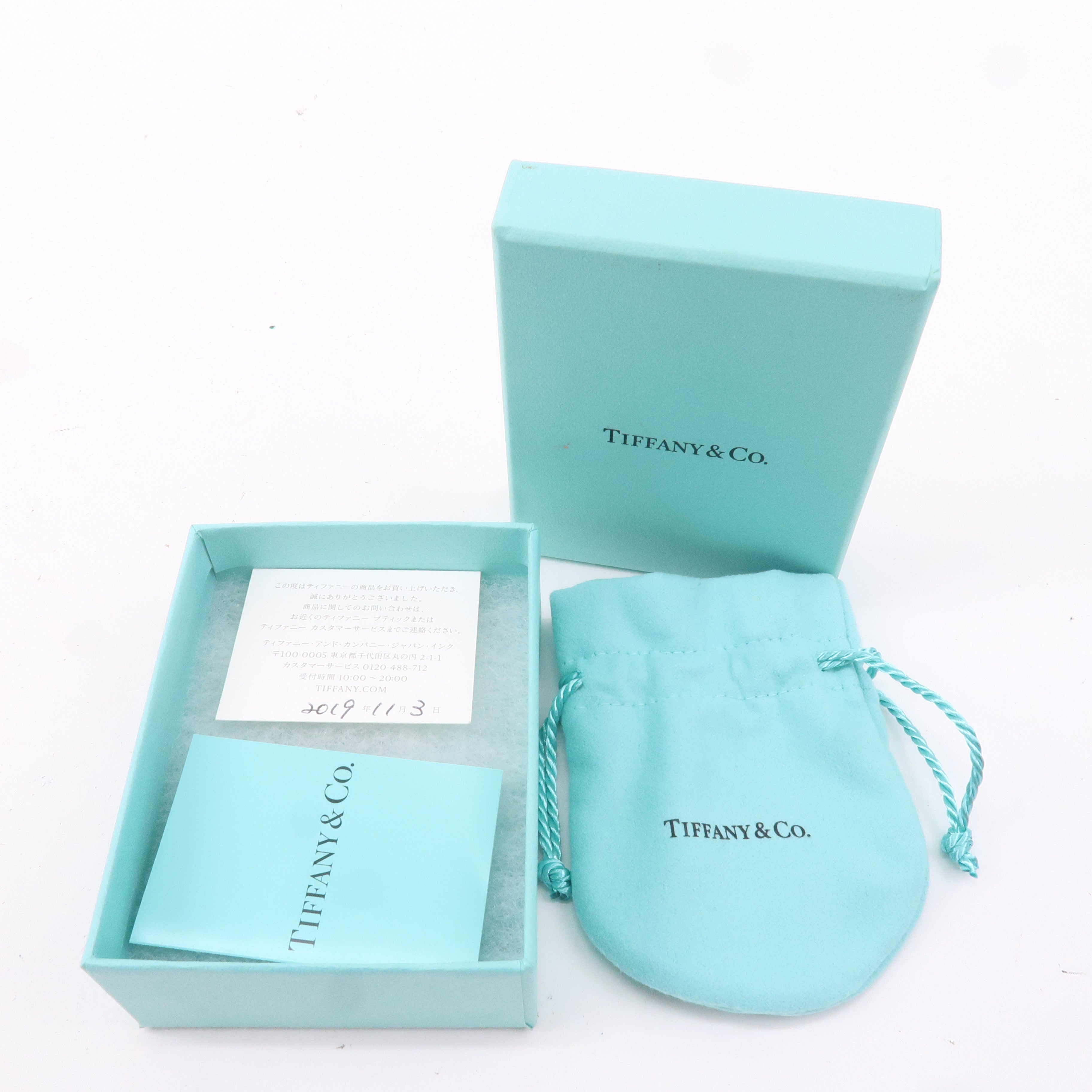 Tiffany&Co. Set of 10 Jewelry Box Dust Bag Tiffany Blue