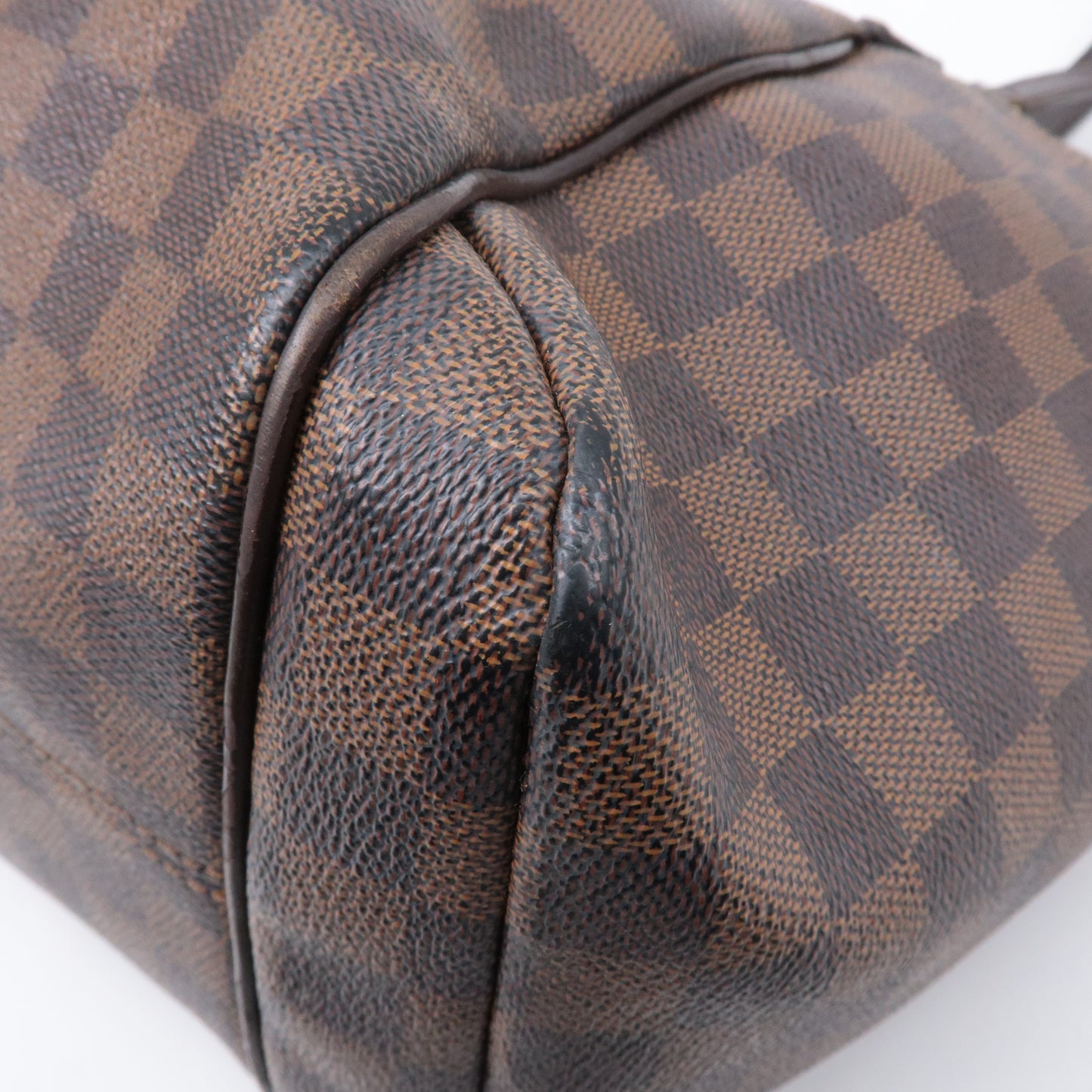 Louis Vuitton Damier Totally MM Shoulder Bag Brown N41281