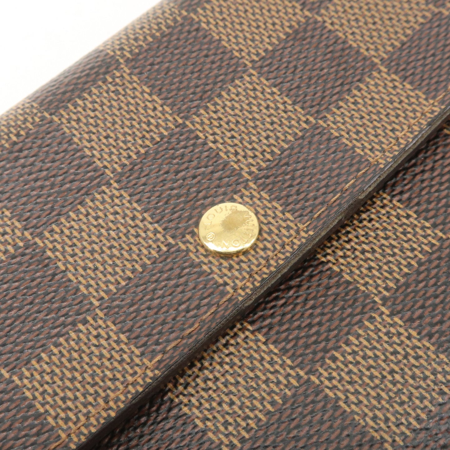 Louis Vuitton Damier Porte Monnaie Credit Long Wallet N61724