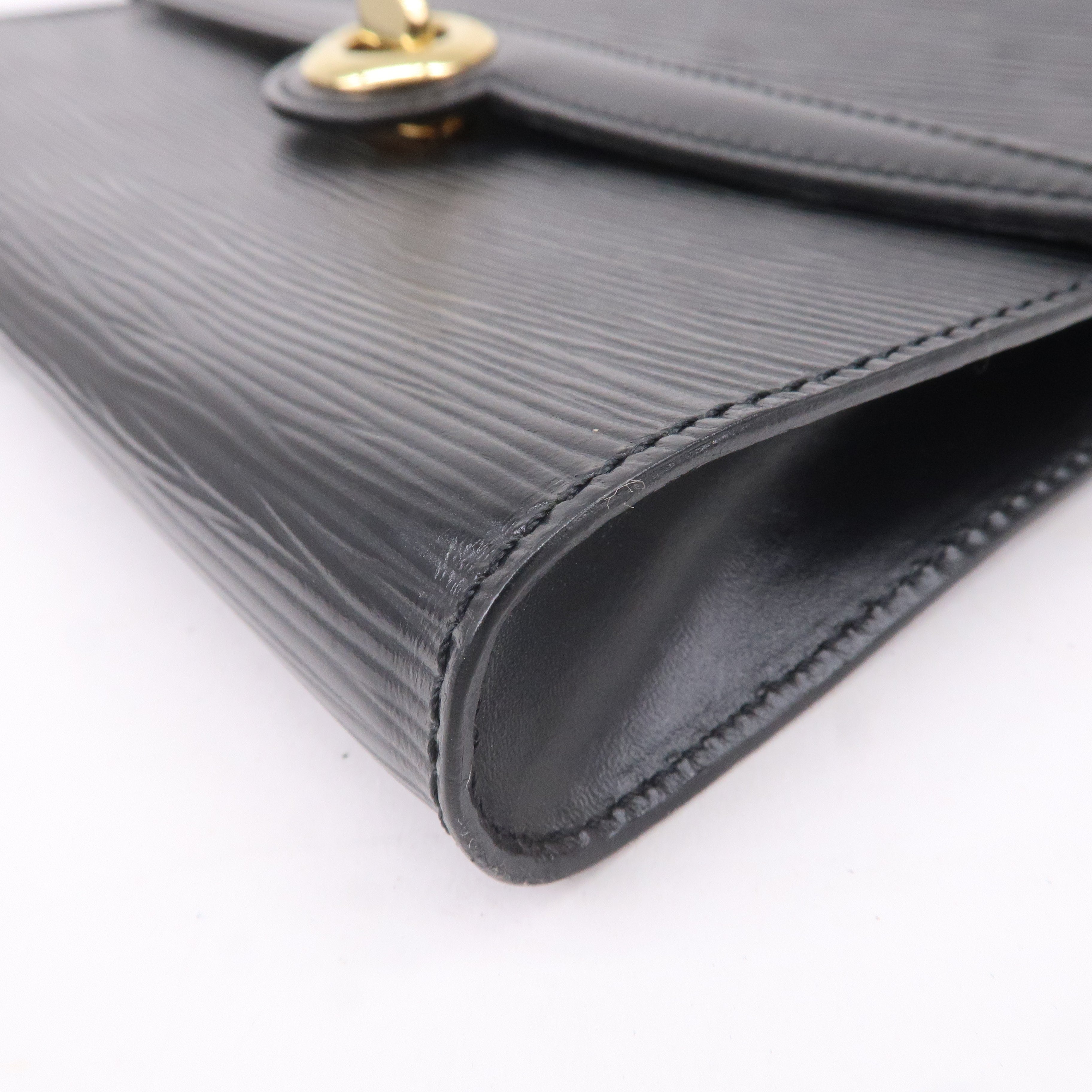 Louis Vuitton Epi Arche Noir Black Shoulder Bag Cross Body M