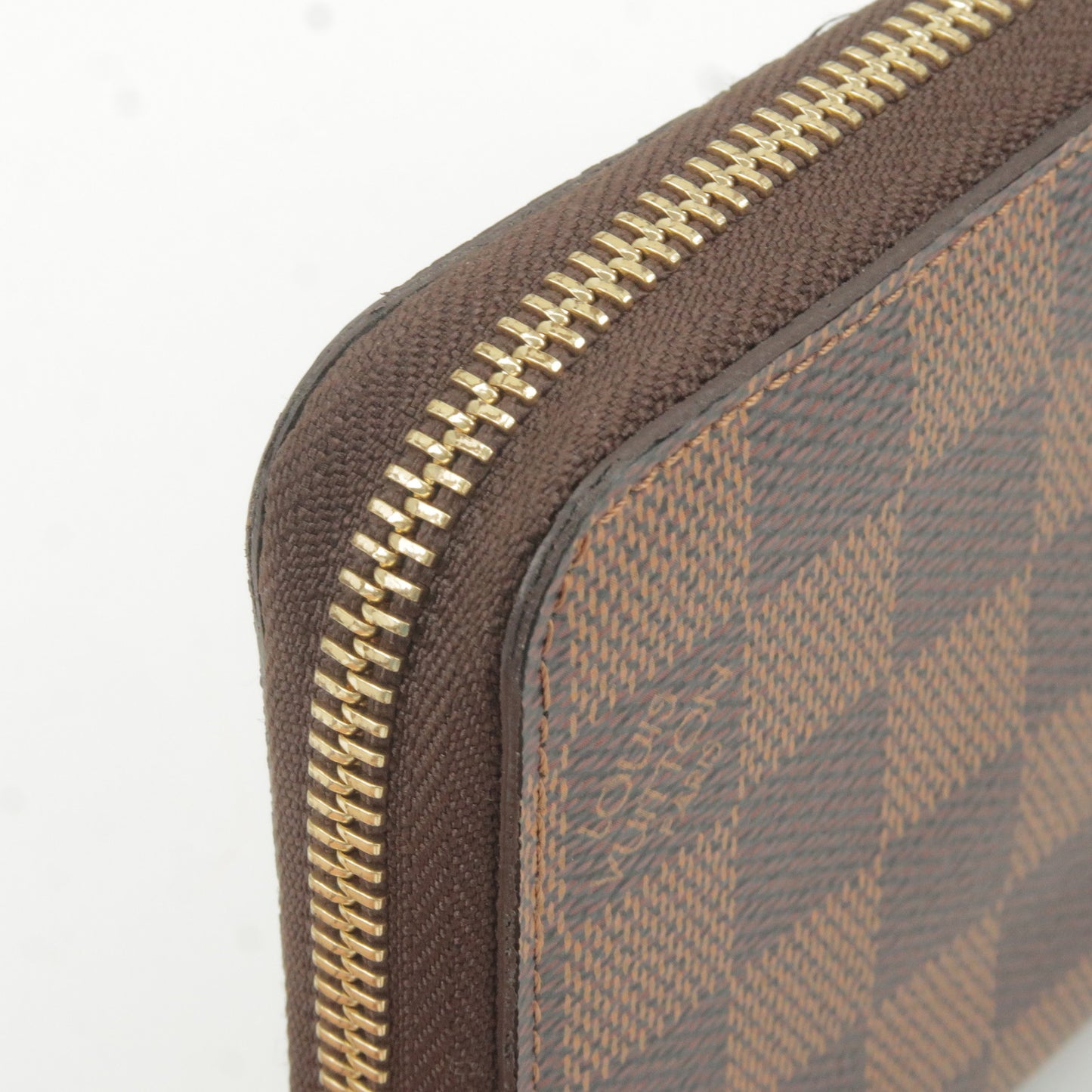 Authentic Louis Vuitton Damier Zippy Long Wallet Purse N60015 LV