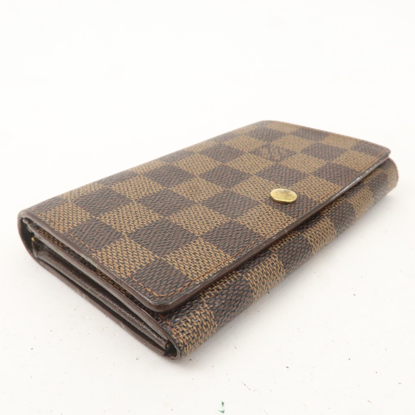 Louis Vuitton Damier Set of 3 Portofouille Wallet N61736 N60895