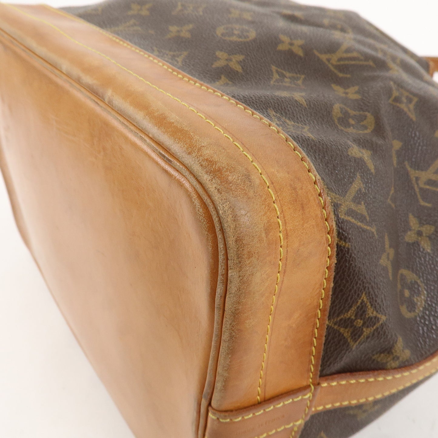 Louis Vuitton Monogram Noe Shoulder Bag Brown M42224