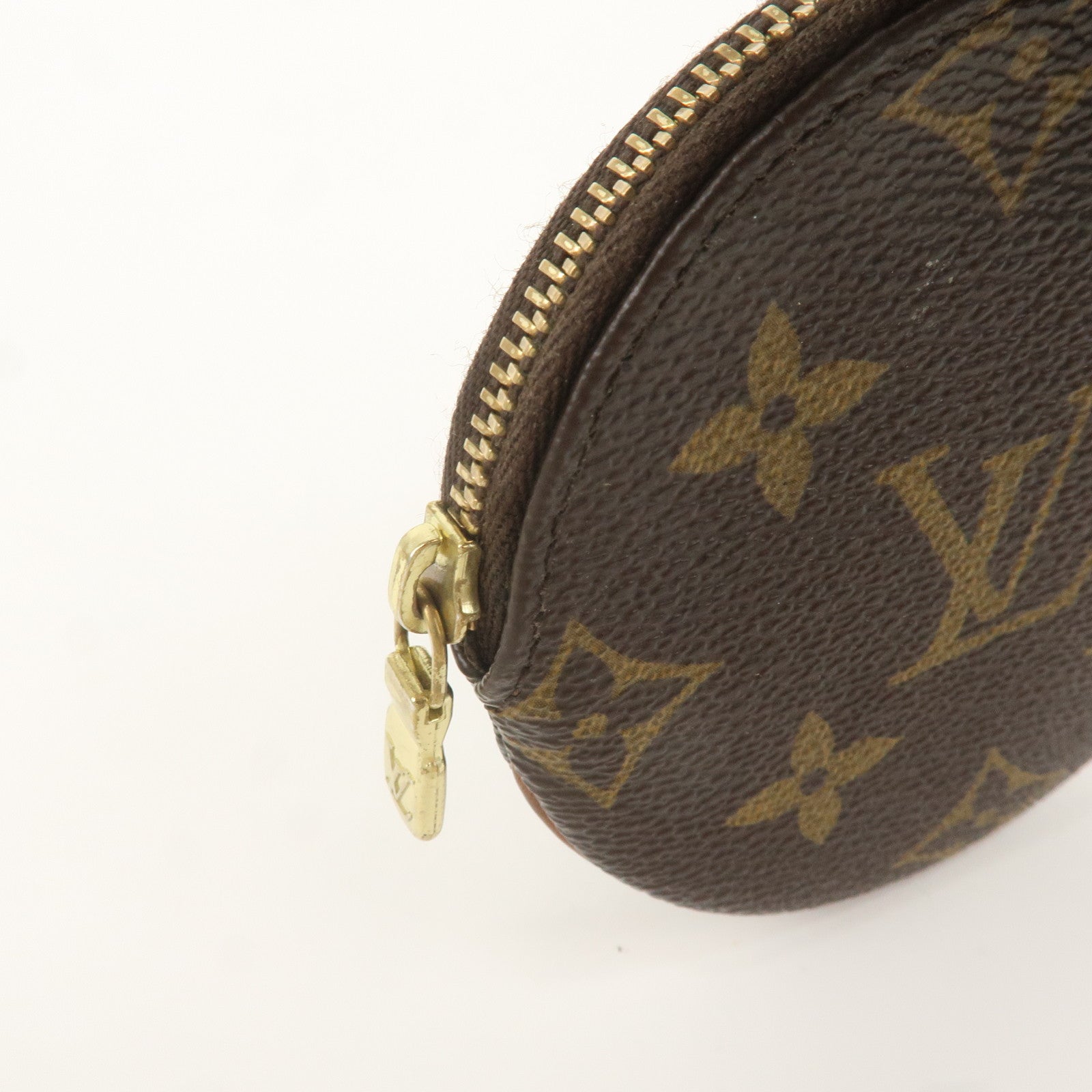 Louis Vuitton Monogram Porte Monnaie Rond Coin Case M61926