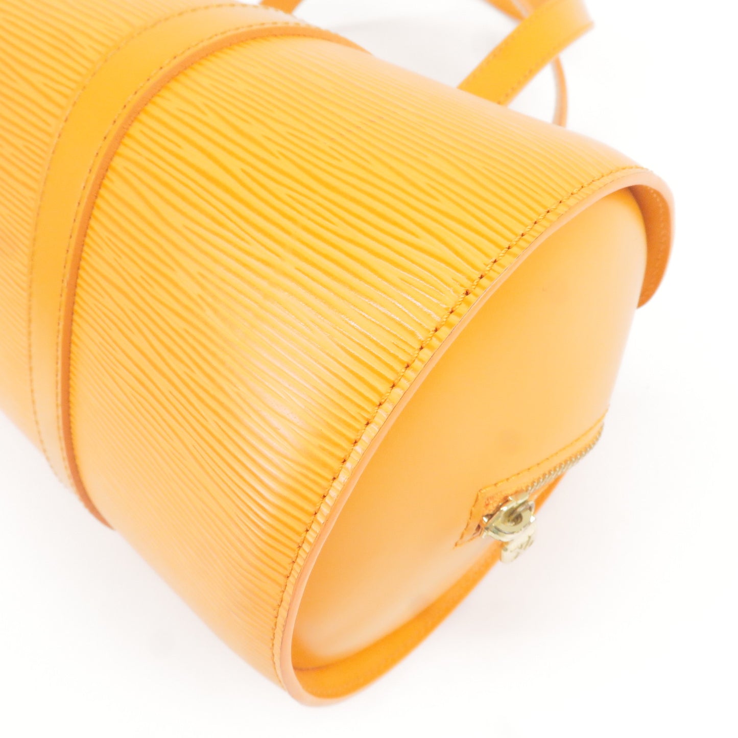 Louis Vuitton Epi Soufflot Hand Bag & Mini Pouch Orange M5222H