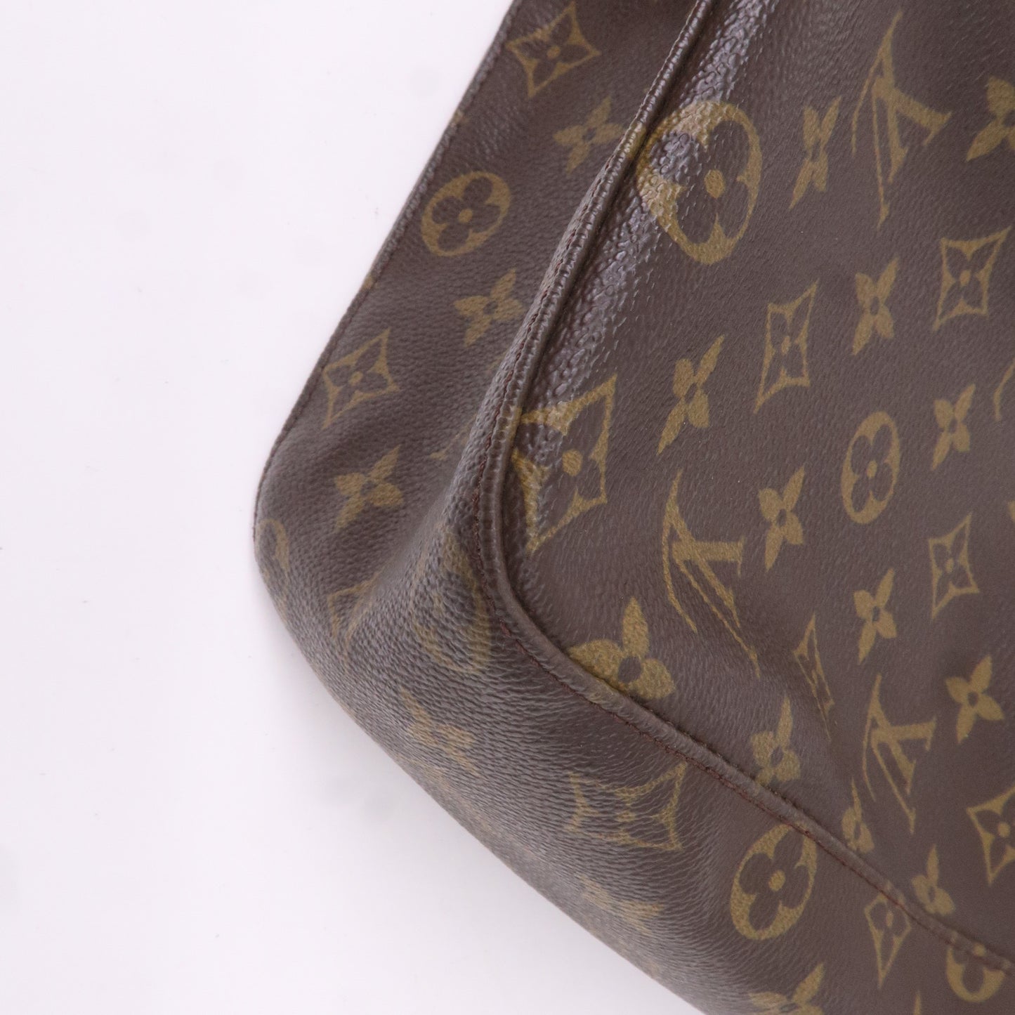 Louis Vuitton Monogram Looping GM Shoulder Bag Brown M51145