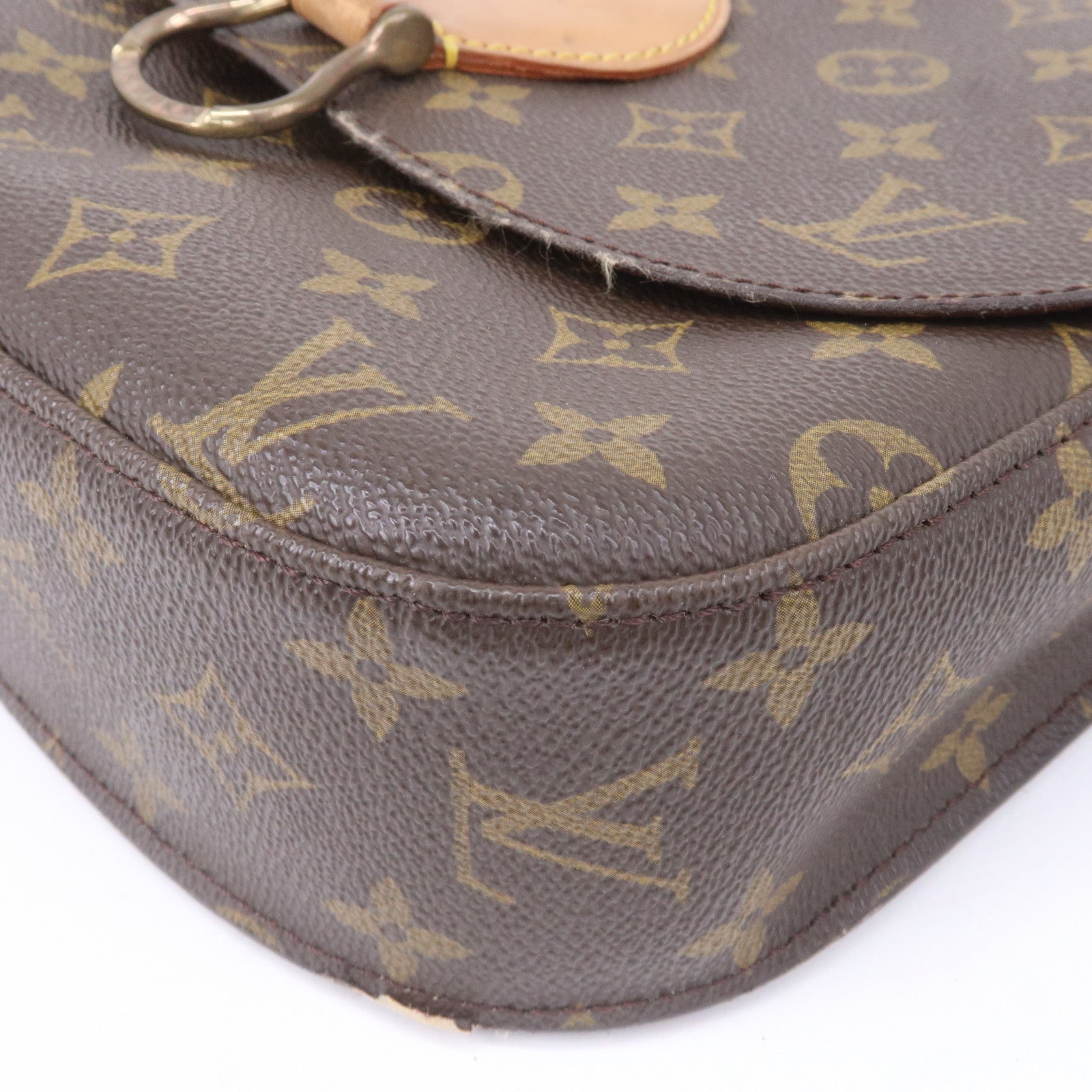 Louis Vuitton, Bags, Louis Vuitton Monogram Saint Cloud Gm Shoulder Bag  M5242 Lv Auth 3759