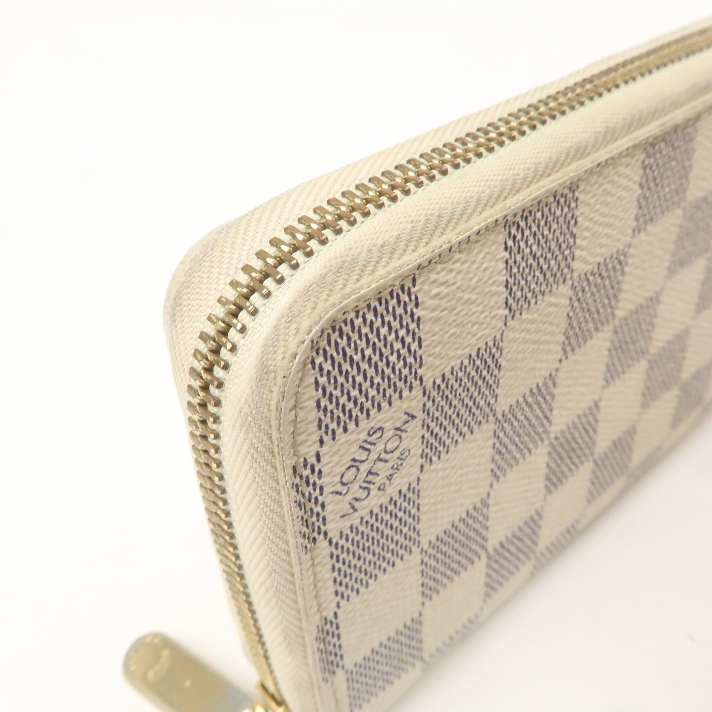 Louis Vuitton Damier Azur Zippy Wallet Long Wallet N60019