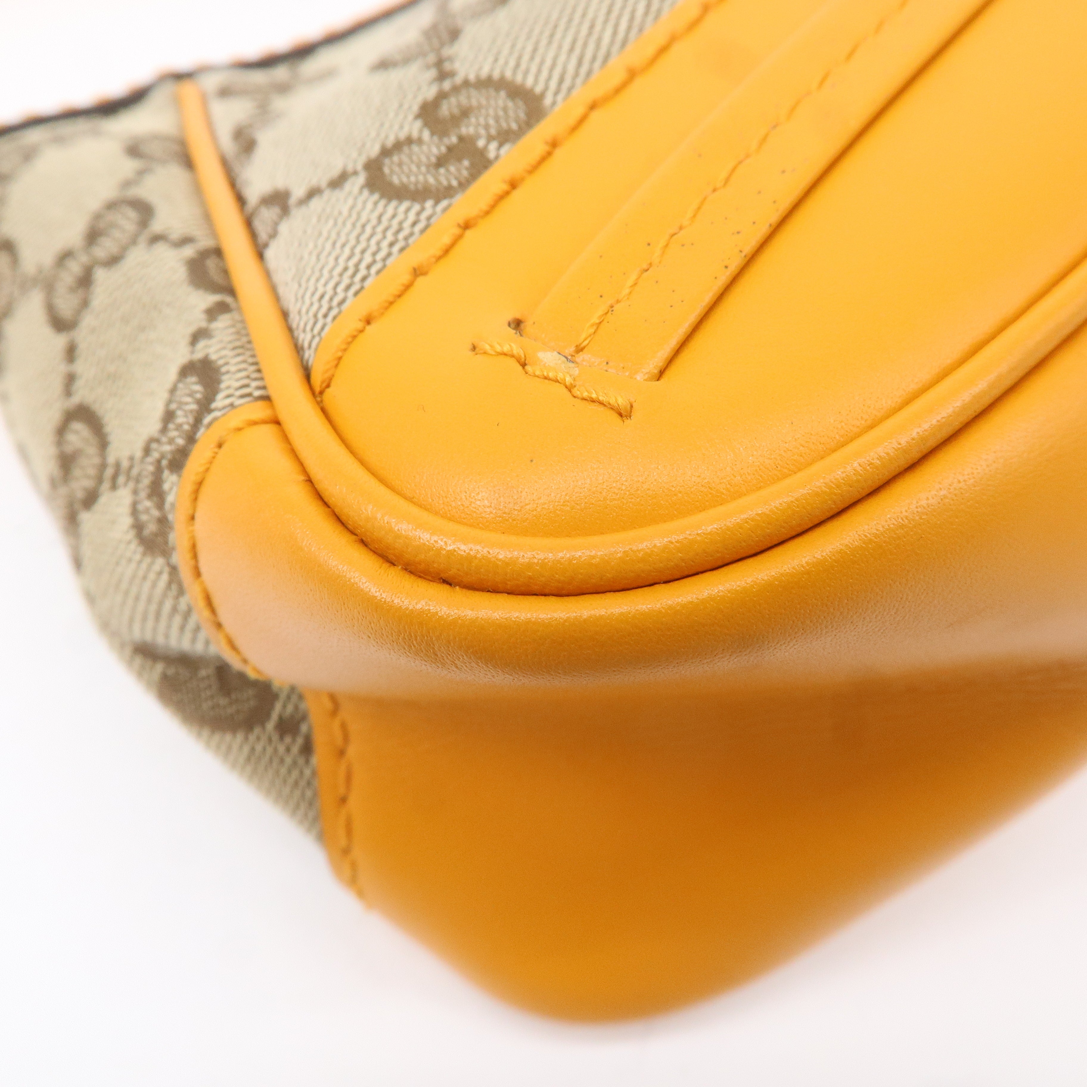 Gucci Gg Burnt Orange Two-tone Leather Shoulder Bag 648934 | Handbags &  Wallets | Clothing & Accessories | Shop The Exchange