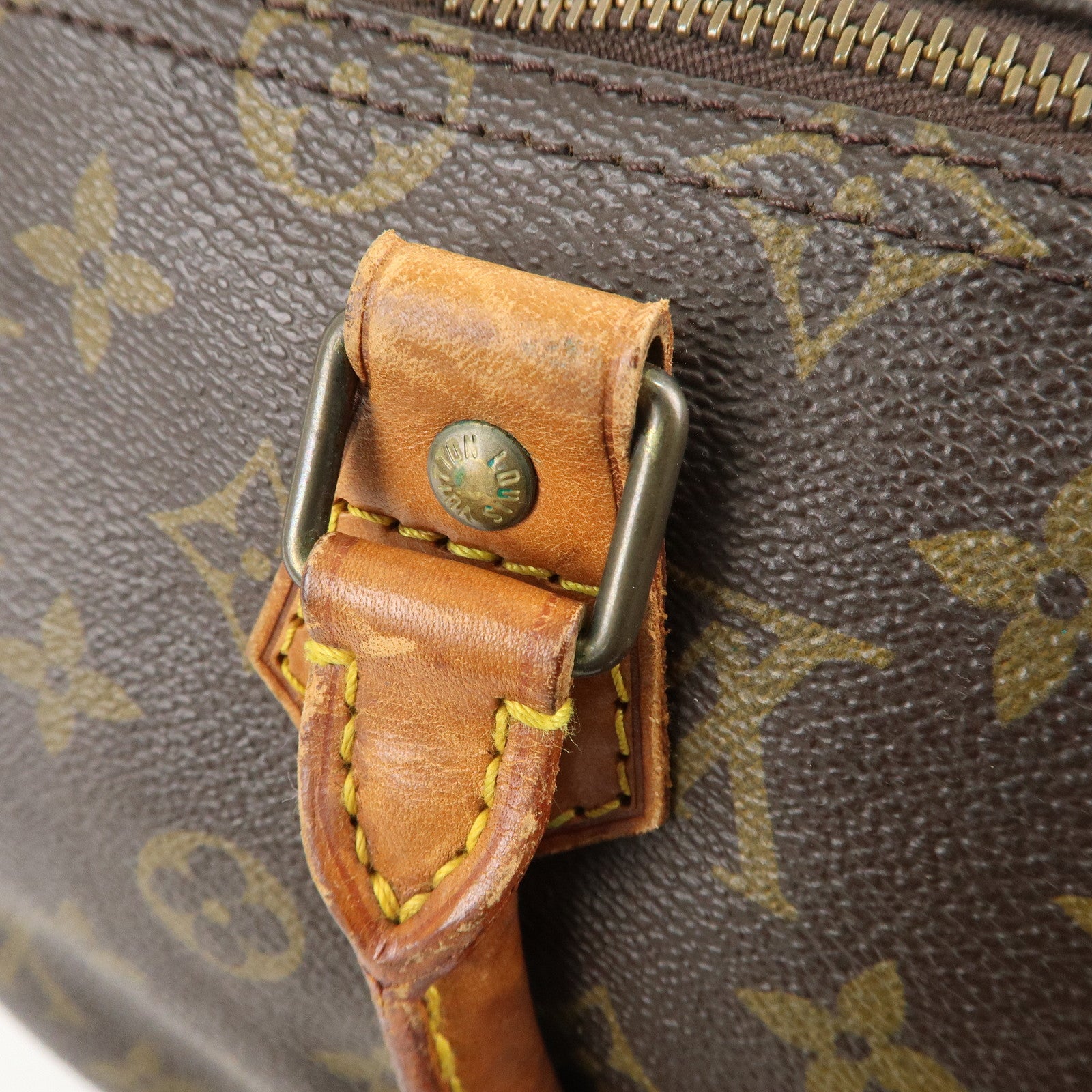 Louis Vuitton Monogram Speedy 35 Hand Bag Boston Bag M41524