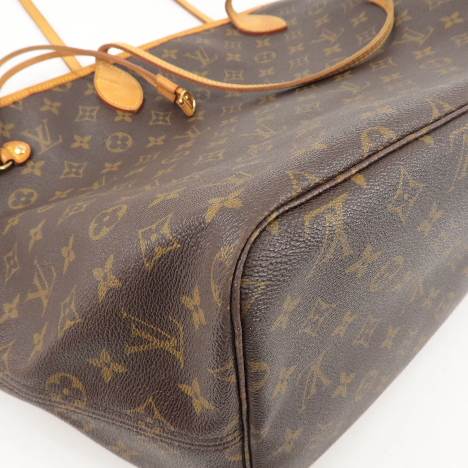 Authentic Louis Vuitton Monogram Neverfull GM Tote Bag Hand Bag M40157 Used  F/S