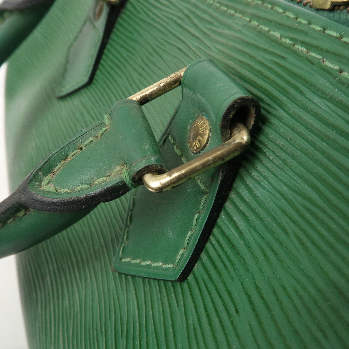 Louis Vuitton Epi Speedy 25 Hand Boston Bag Borneo Green M43014