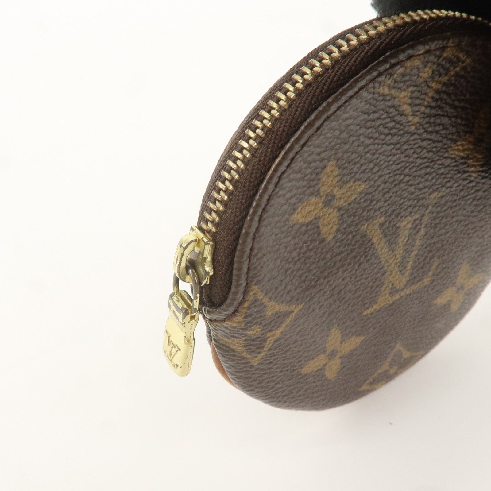 Louis Vuitton Monogram Porte Monnaie Rond Coin Case M61926