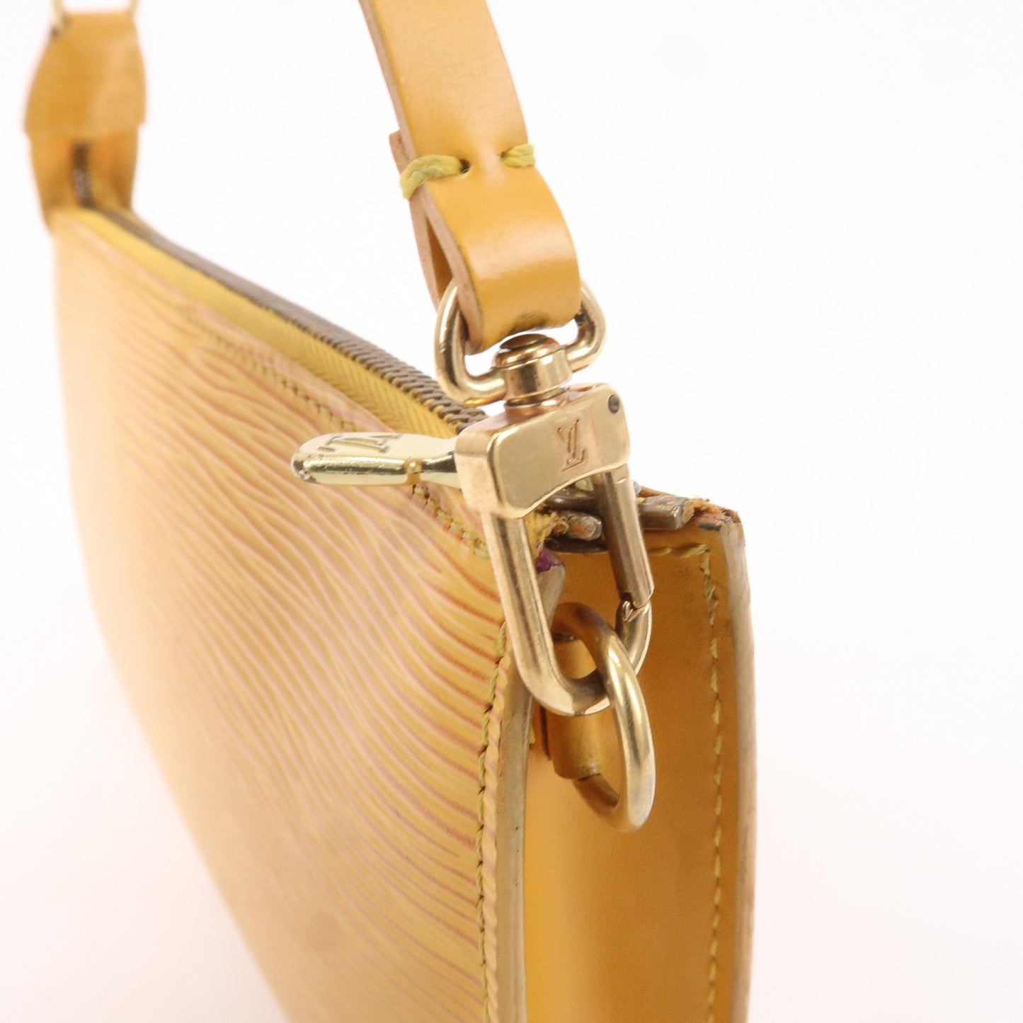 Louis Vuitton Epi Pochette Accessoires Bag Tassilli Yellow M52949