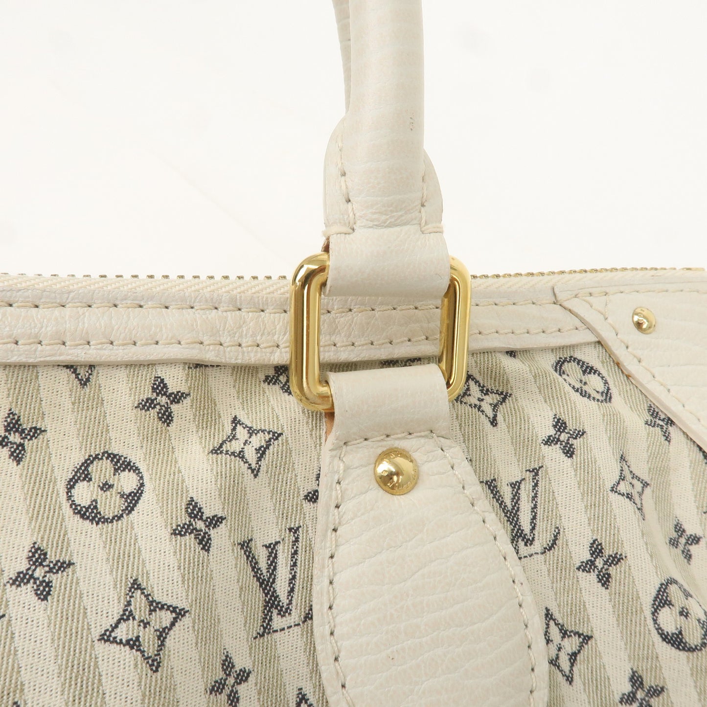 Louis Vuitton Monogram Mini Lin Marina PM 2Way Bag Blue M95495