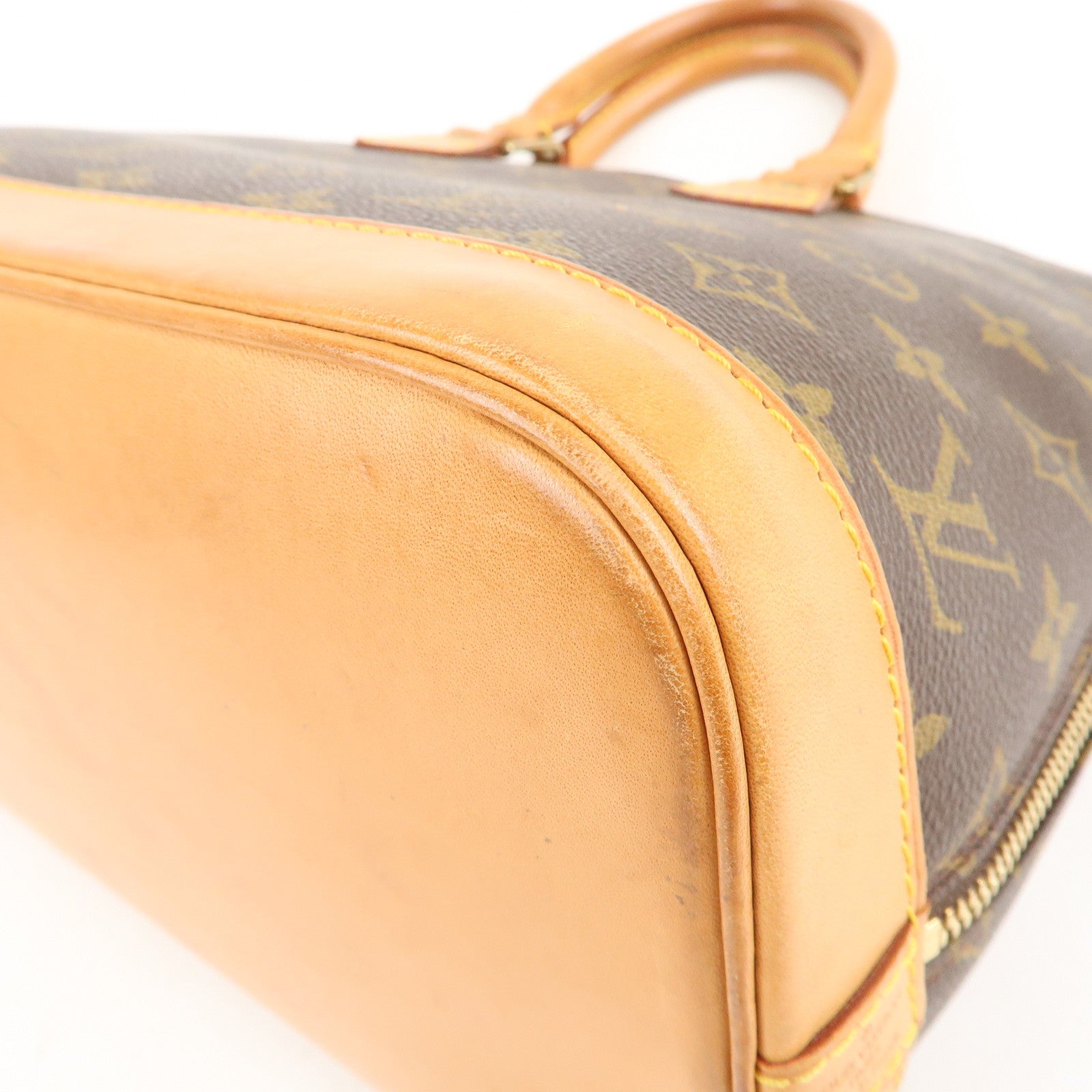 Authentic Louis Vuitton Monogram Alma Hand Bag Purse M51130 LV