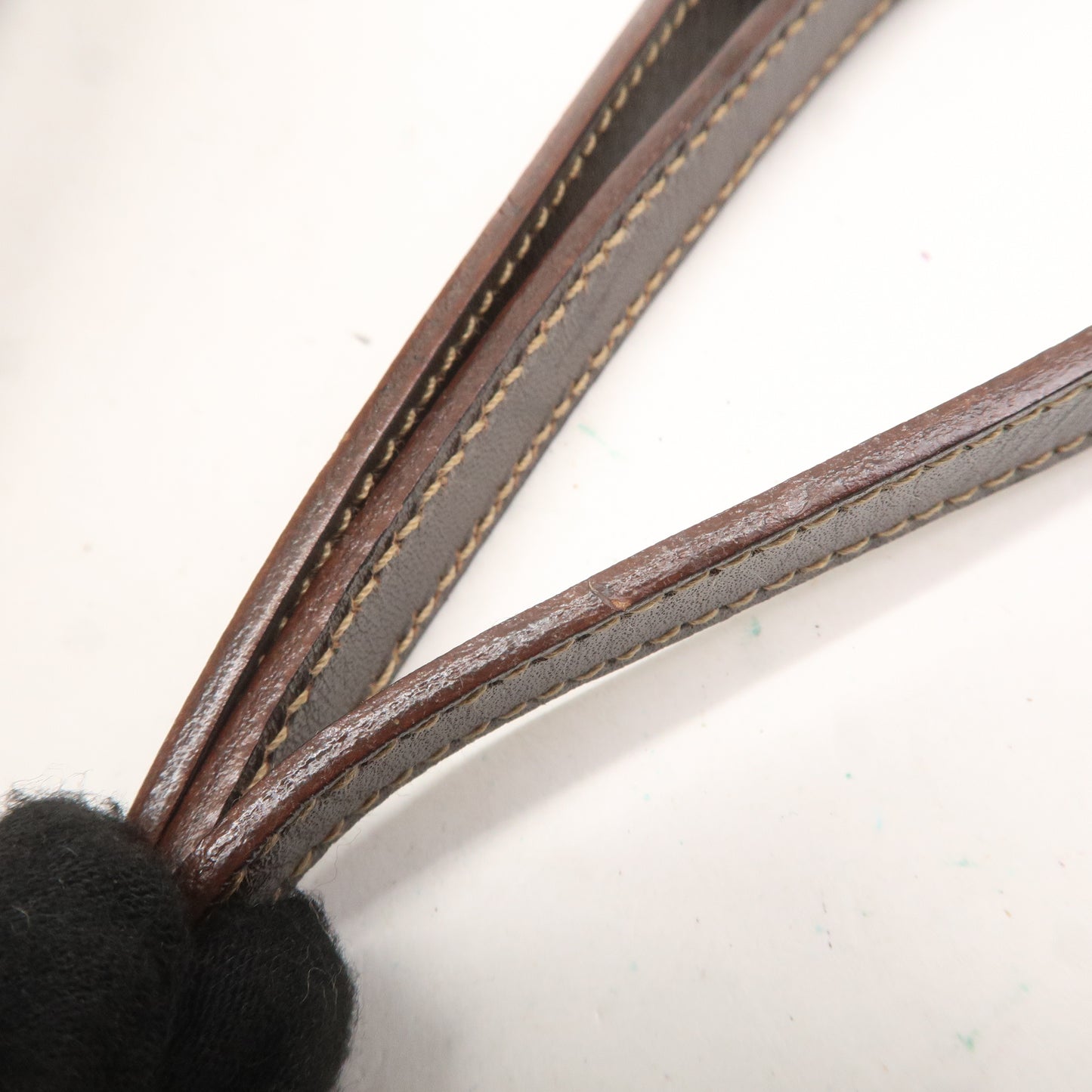 FENDI Zucca Canvas Leather 2WAY Handbag Shoulder Bag
