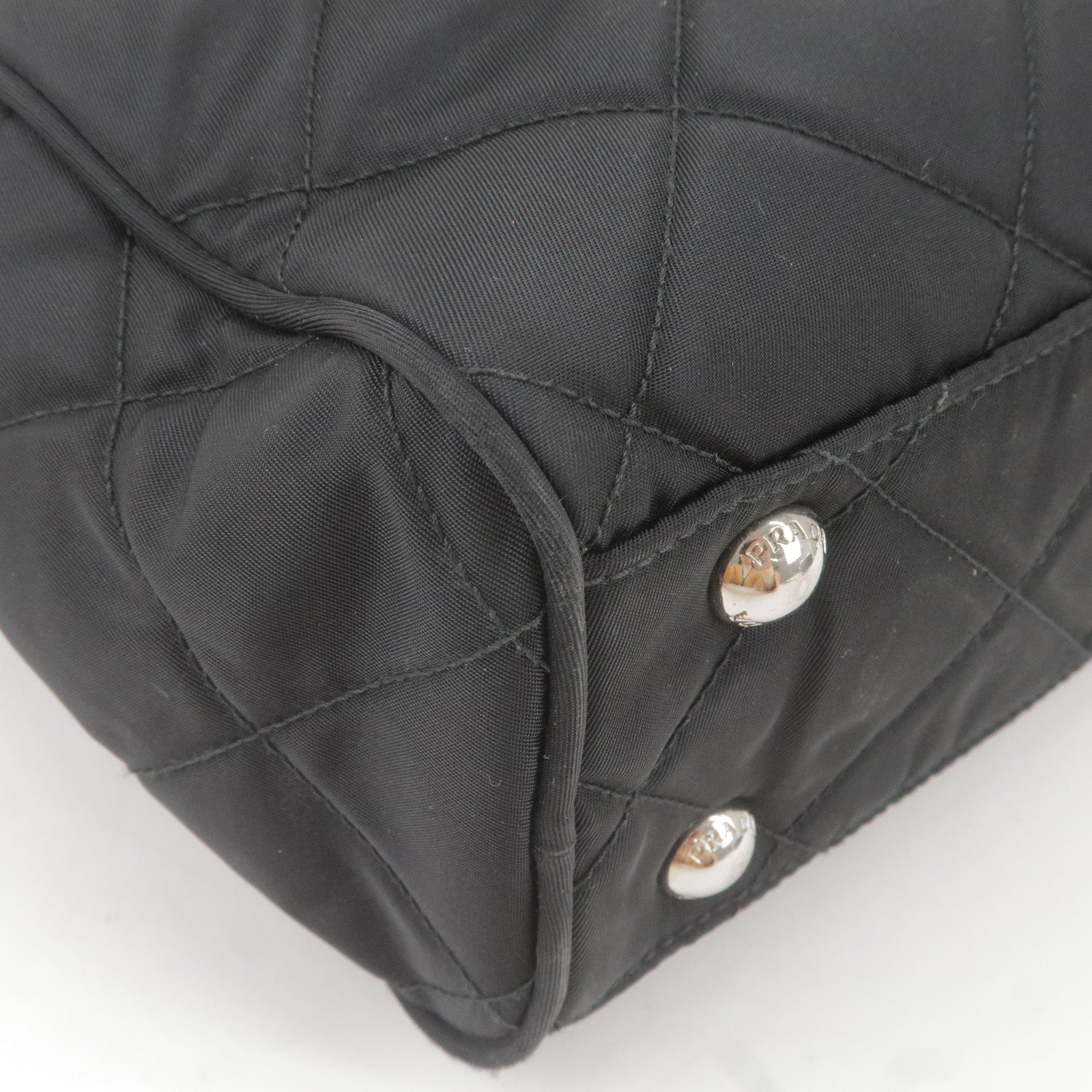 CHANEL Cocoon Bag in Black Nylon 2012