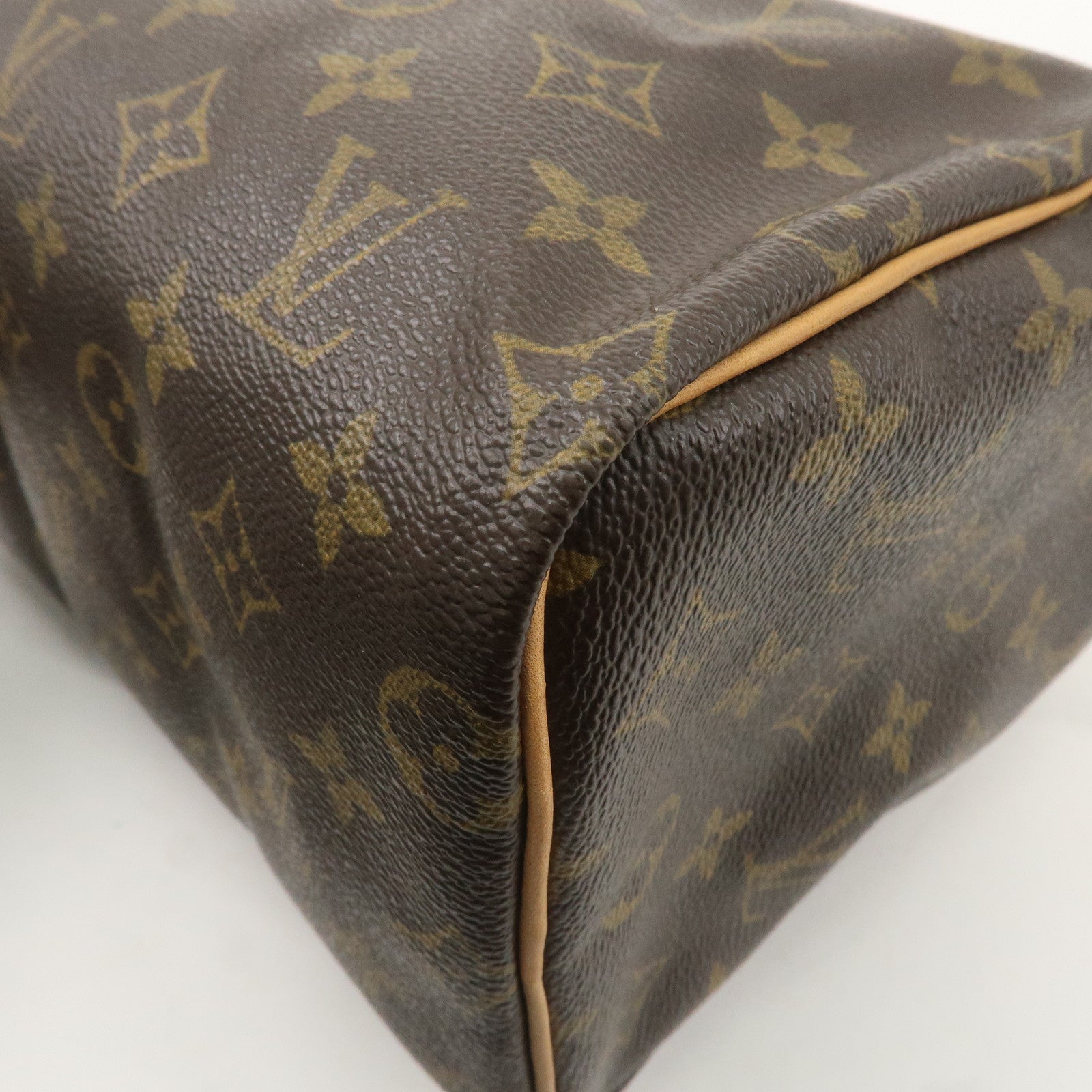 Louis Vuitton Monogram Speedy 25 Hand Bag Boston Bag M41528