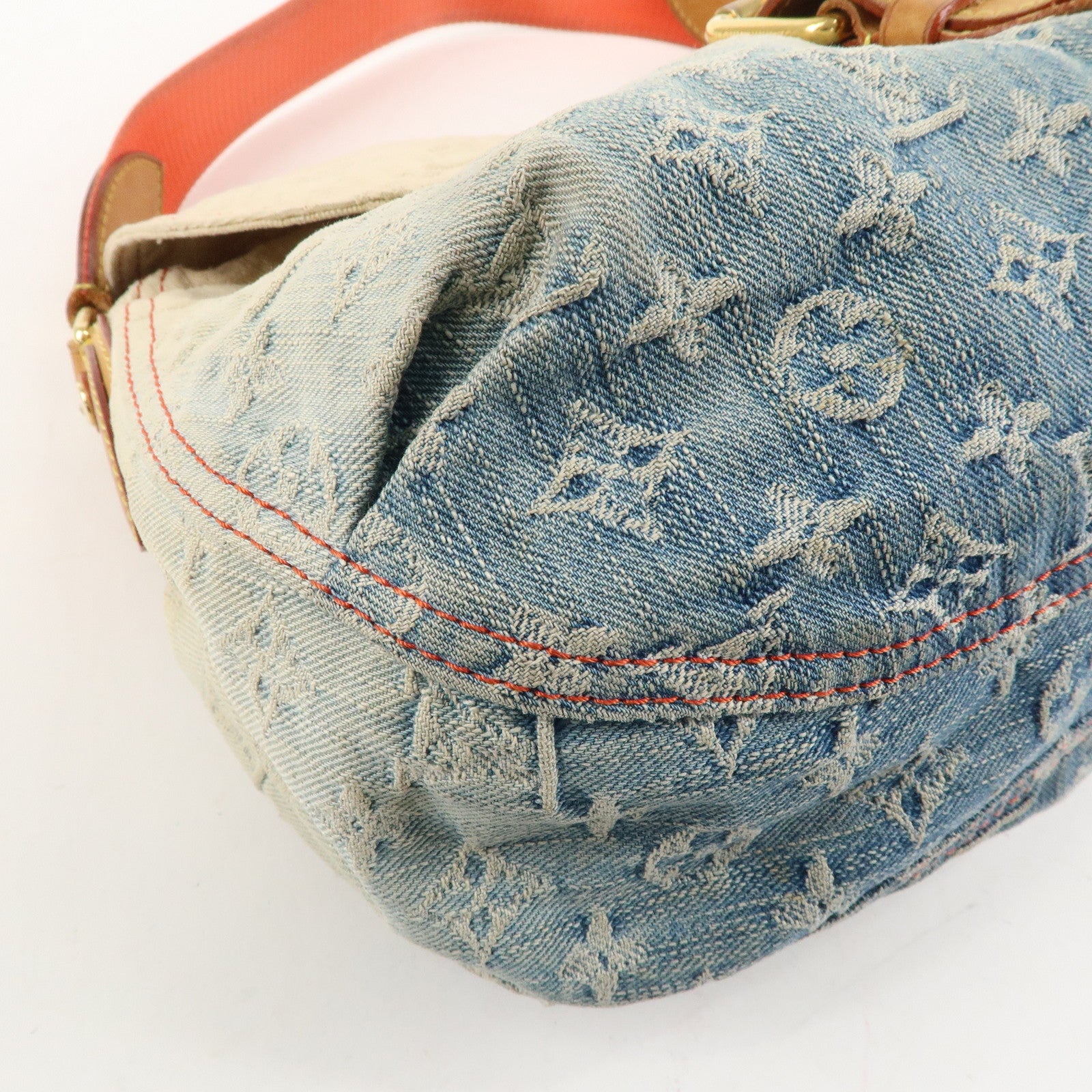 Louis Vuitton Monogram Denim Sunray Shoulder Bag M40416