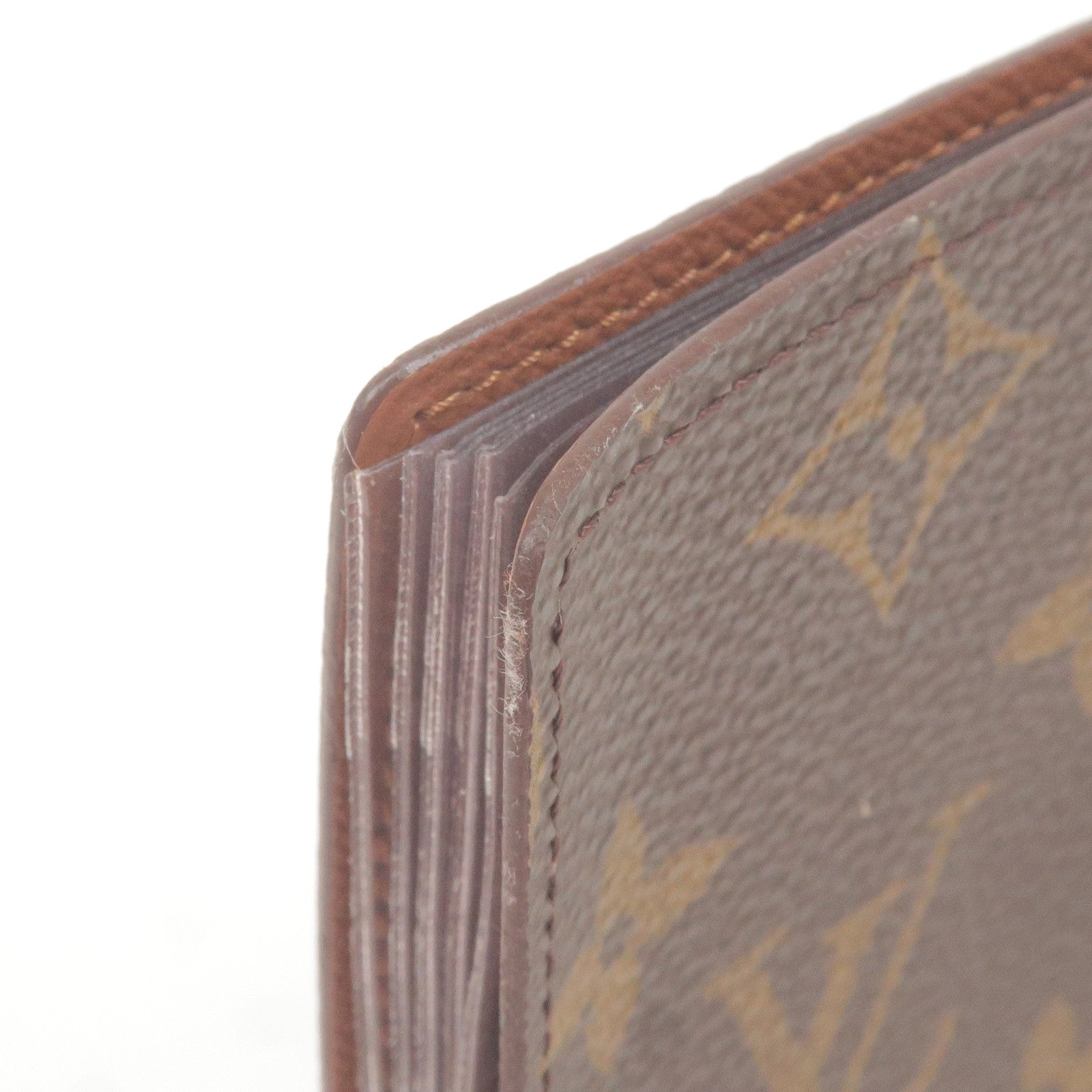 Louis Vuitton Monogram Card Case Porte Cartes Pression Wallet 863080