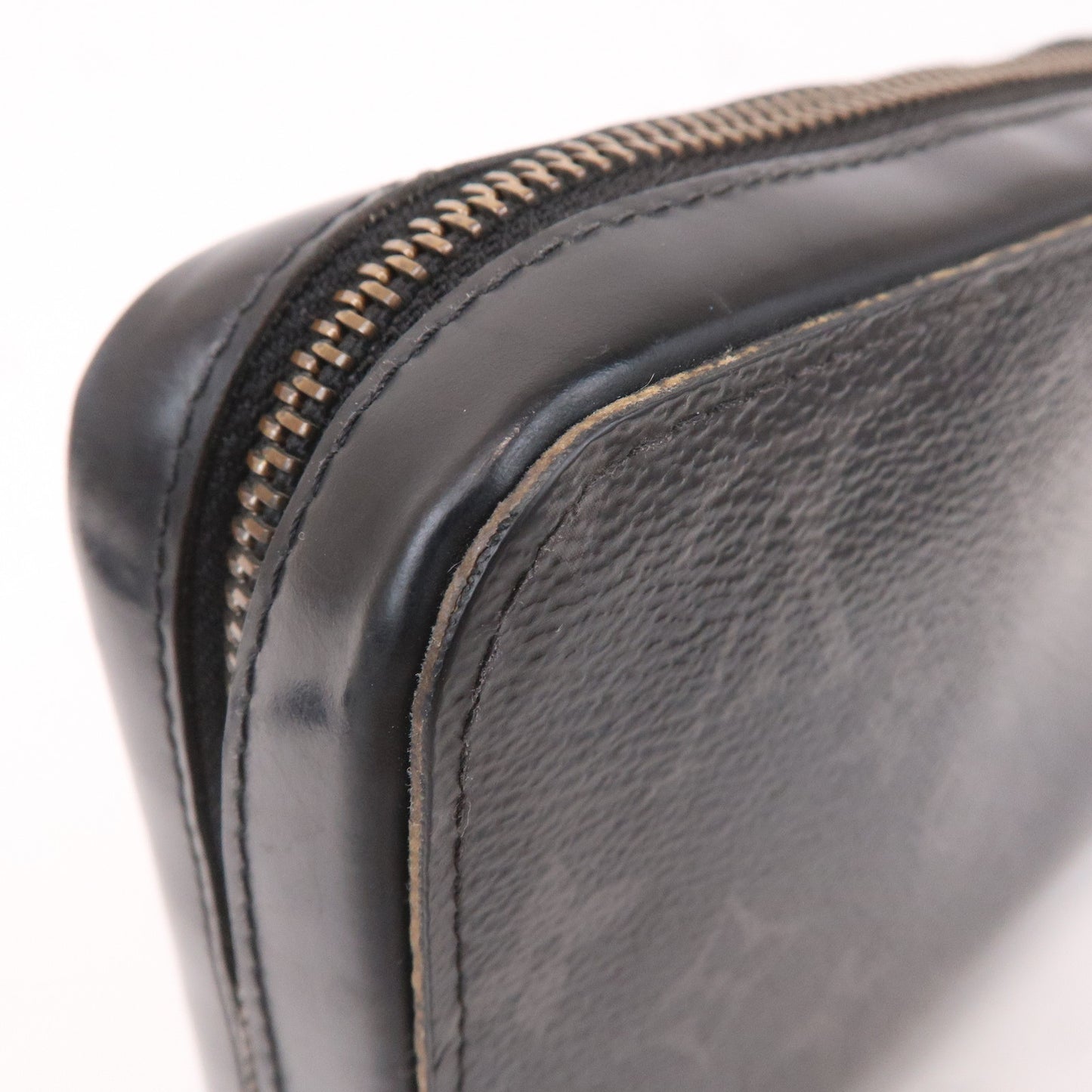 Louis Vuitton Monogram Eclipse Zippy XL Wallet Black M61698