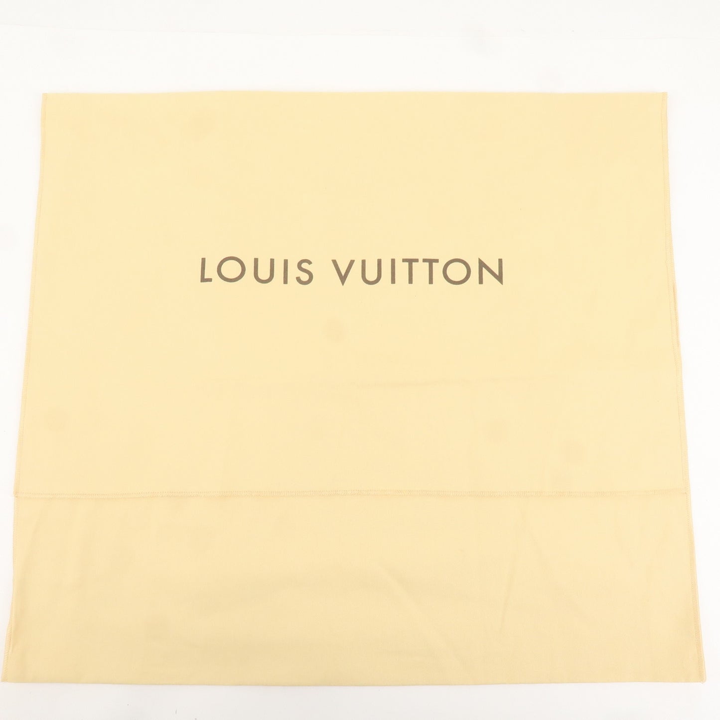 Louis Vuitton Set of 10 Dust Bag Flap Style Beige