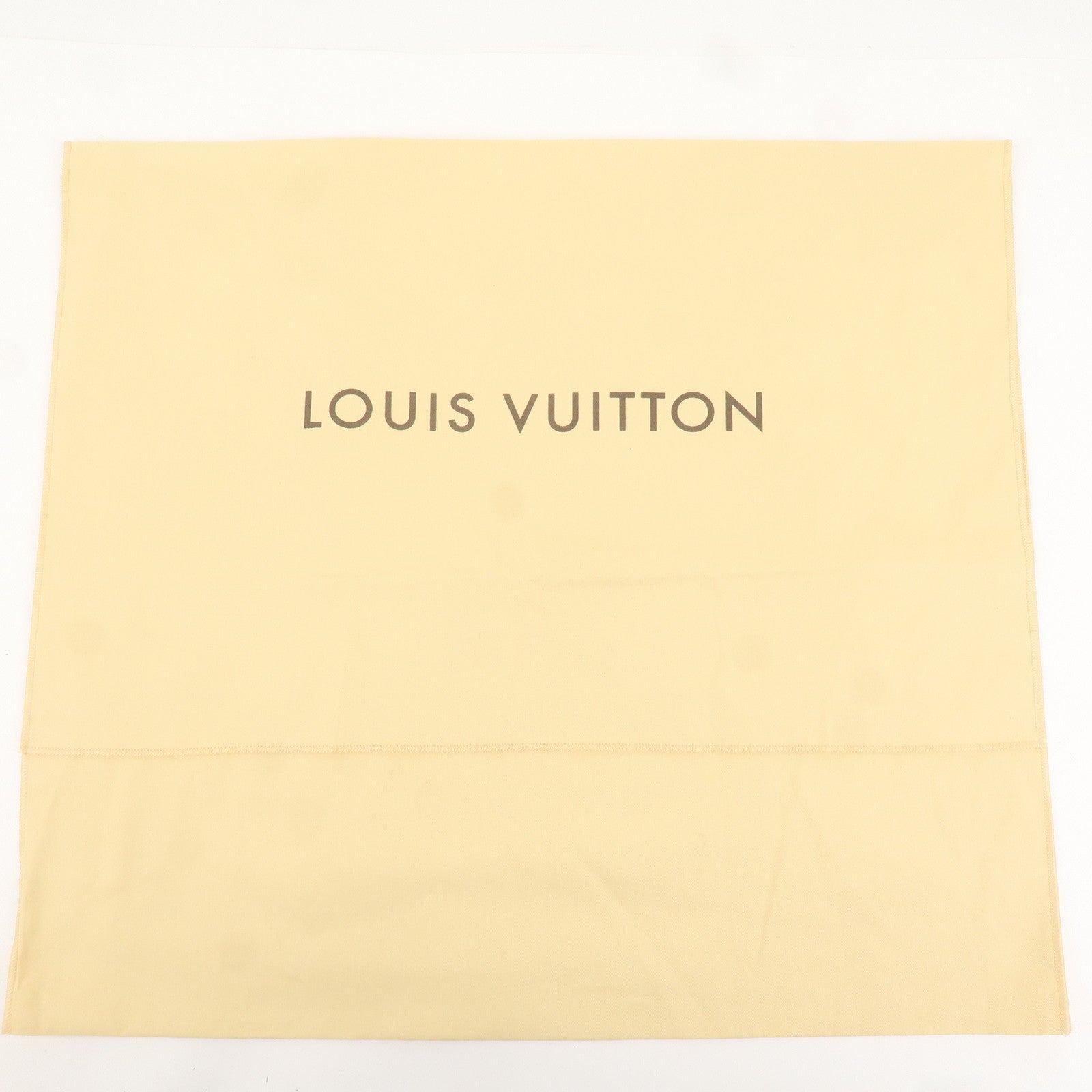 Louis Vuitton Set of 10 Dust Bag Flap Style Beige