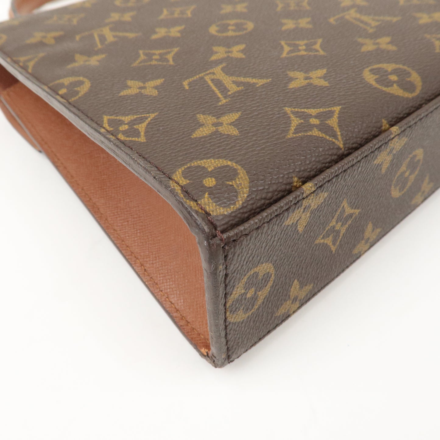 Louis Vuitton Monogram Marzelb Leather Canvas Hand Bag M51379