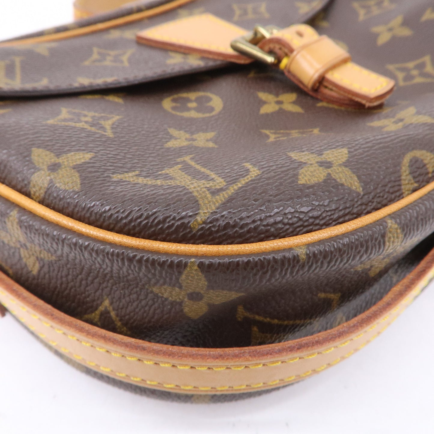 Authentic Louis Vuitton Monogram Jeune Fille PM Shoulder Bag M51227 Used  F/S