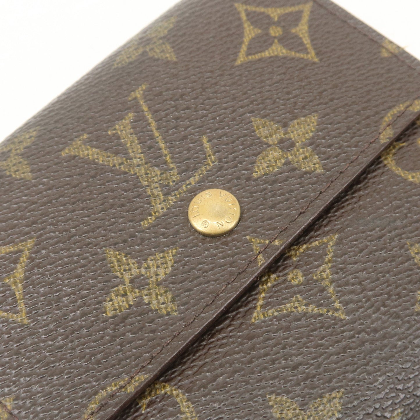 Louis Vuitton Monogram Set of 3 Porte Monnaie Billet Carte Credit