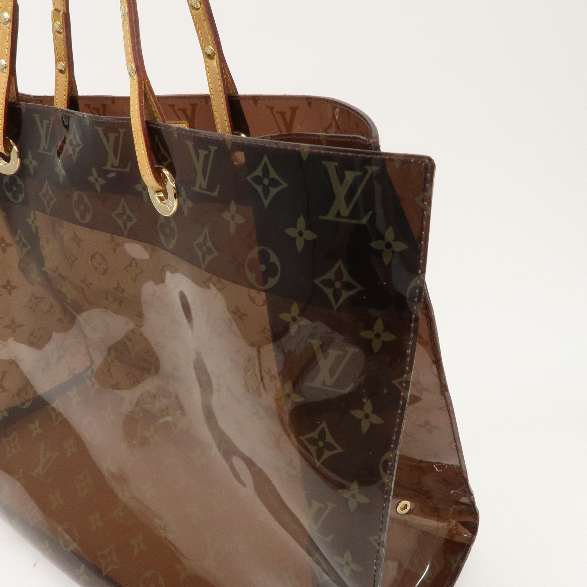 LOUIS VUITTON Cabas Cruise Tote Bag Monogram Vinyl for Sale in