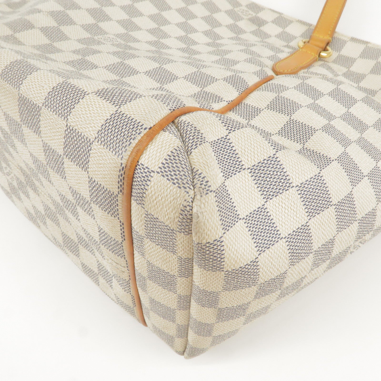 Authentic Louis Vuitton Damier Azur Totally MM Tote Bag N51262 LV
