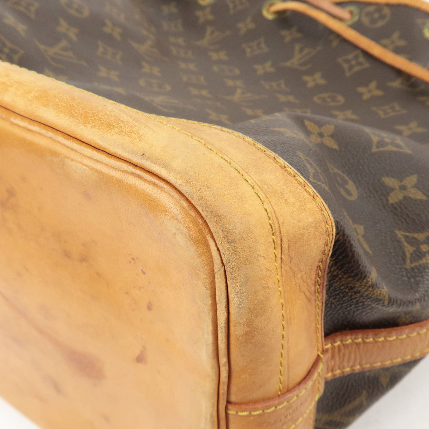 Louis Vuitton Monogram Noe Shoulder Bag Hand Bag M42224