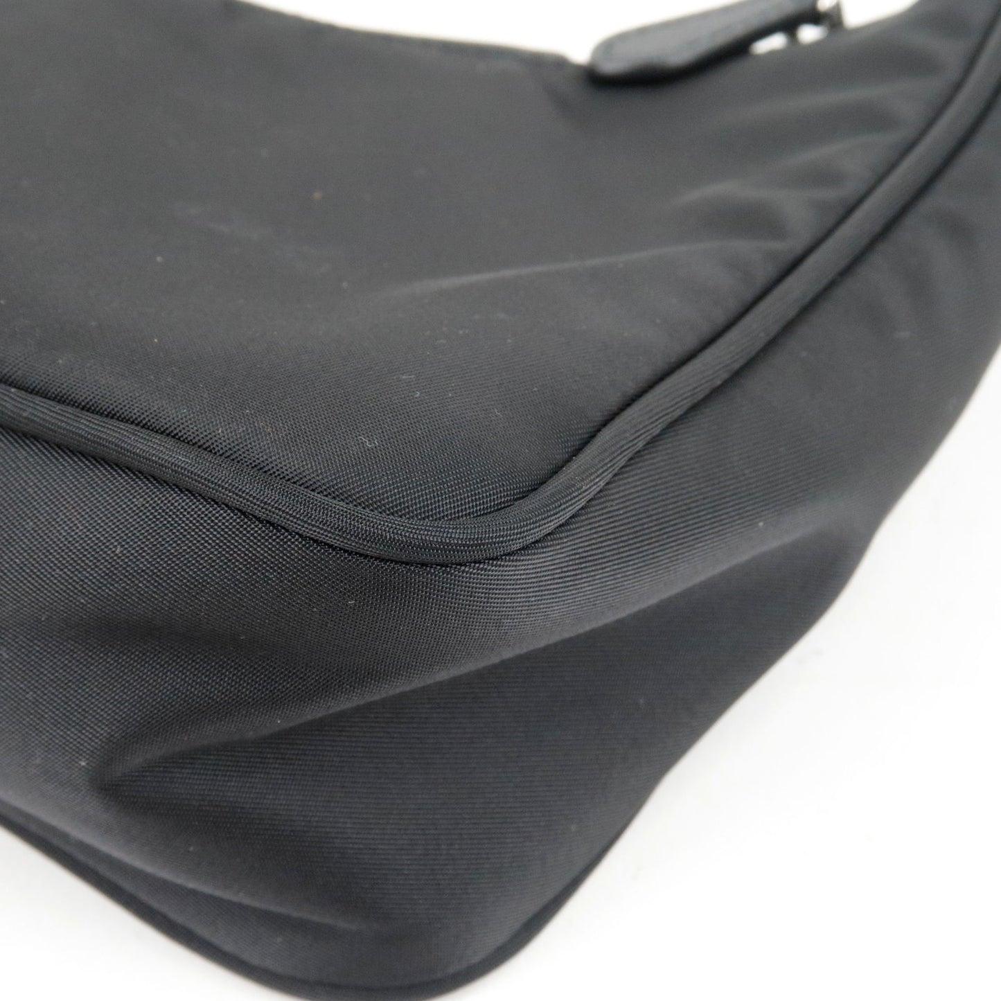 Prada Re Edition Nylon Hand Bag Pouch Black NERO 1NE515