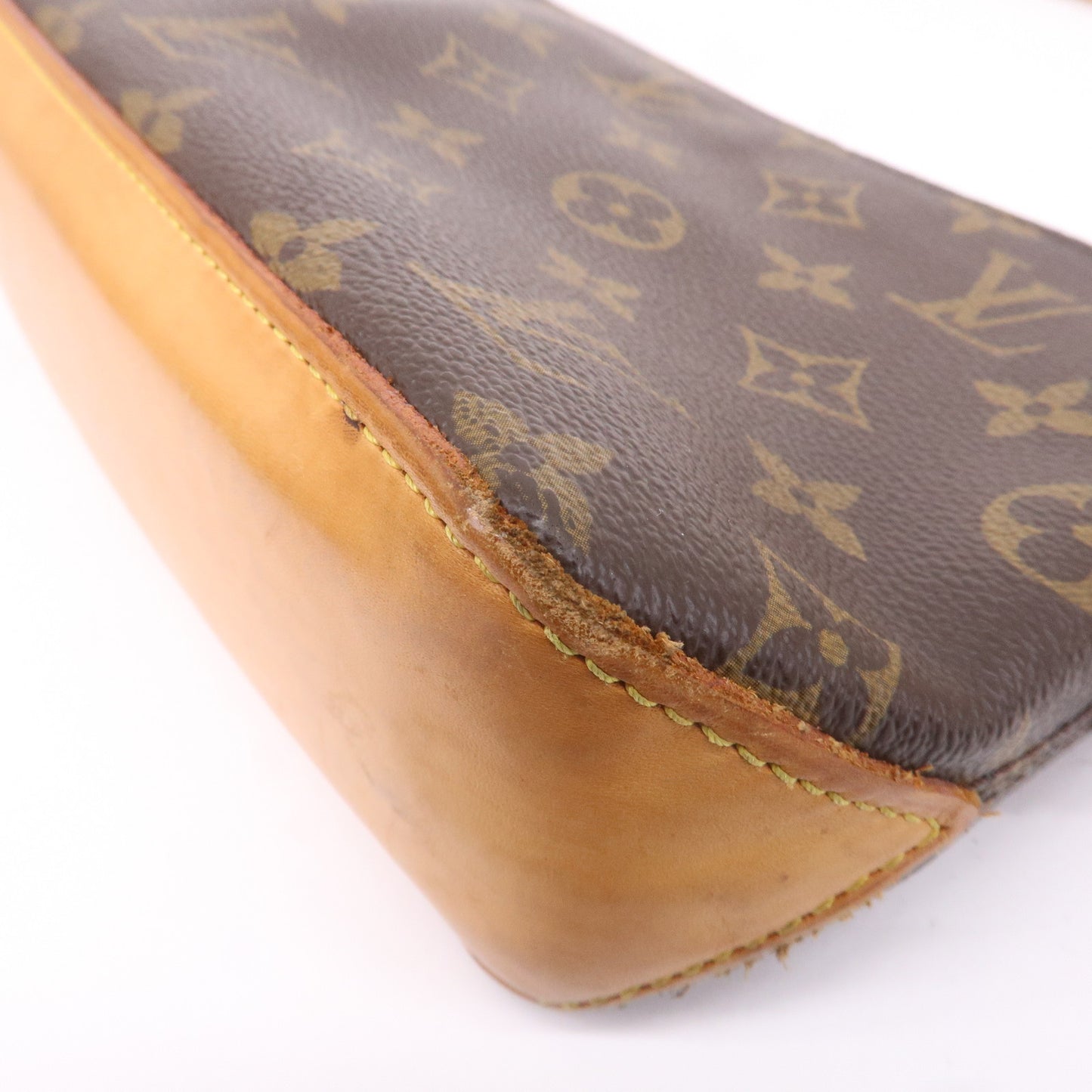 Louis Vuitton Monogram Trotteur Shoulder Bag Brown M51240