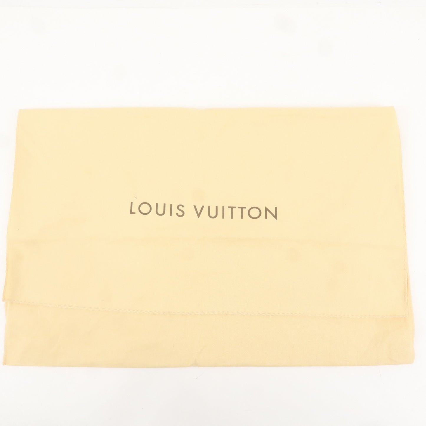 Louis Vuitton Set of 10 Dust Bag Flap Style Beige