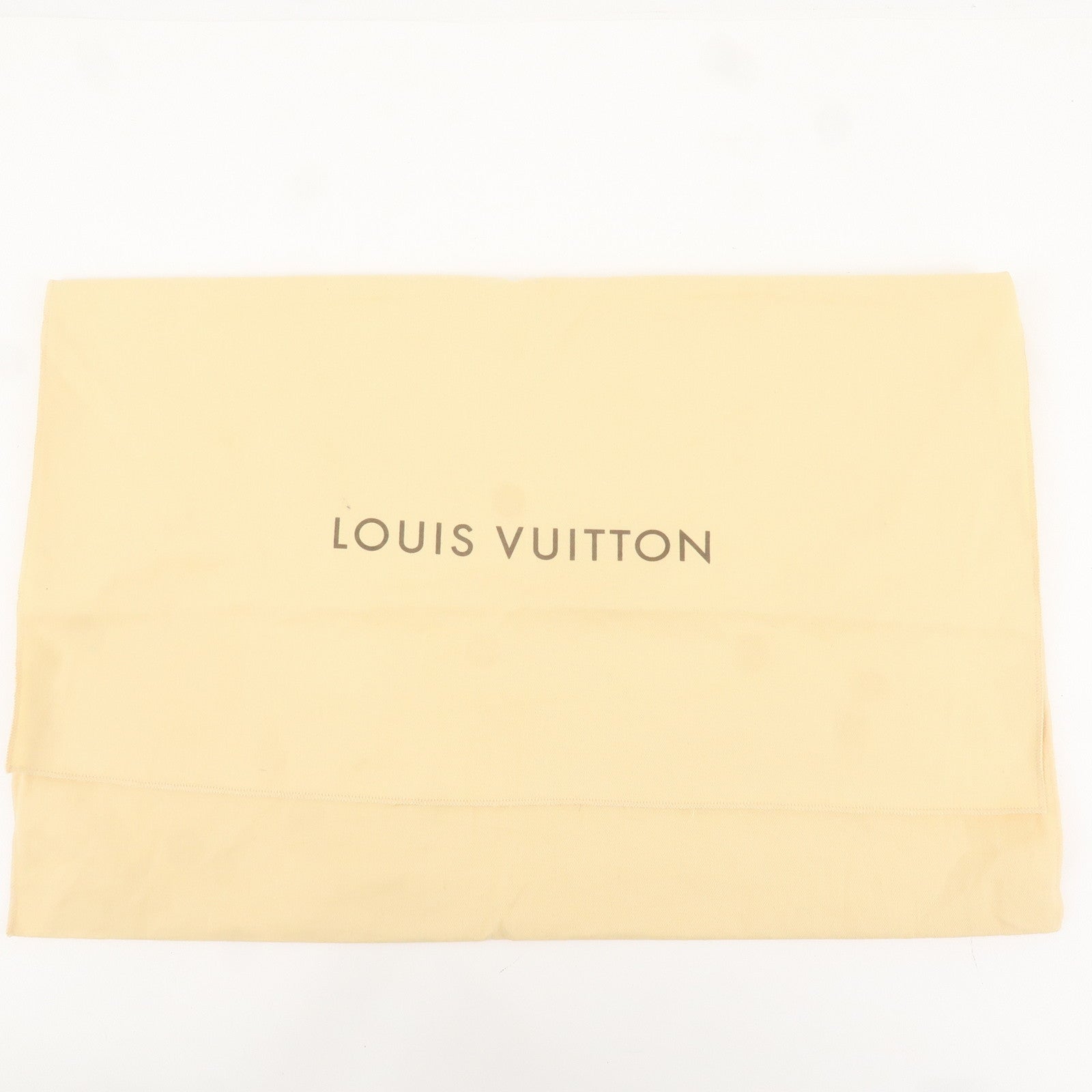 Louis Vuitton Set of 10 Dust Bag Flap Style Beige