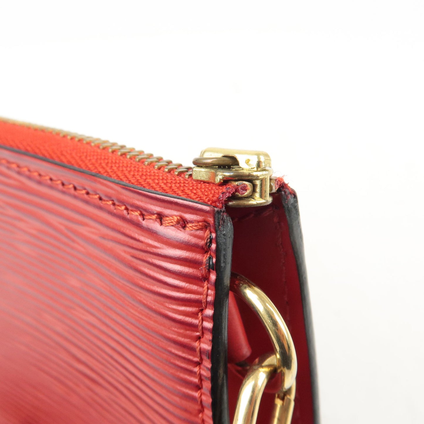 Louis Vuitton Epi Pochette Accessoires Pouch Castilian Red M52947