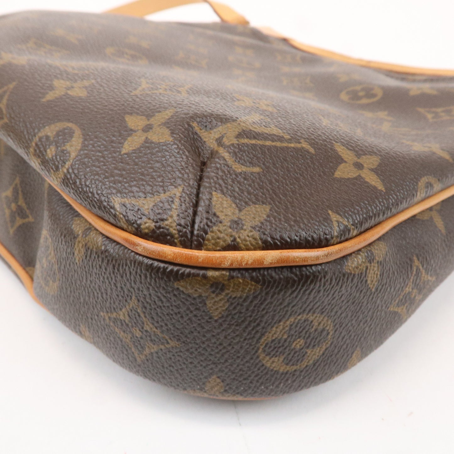 Louis Vuitton Monogram Odeon MM Shoulder Bag Brown M56389