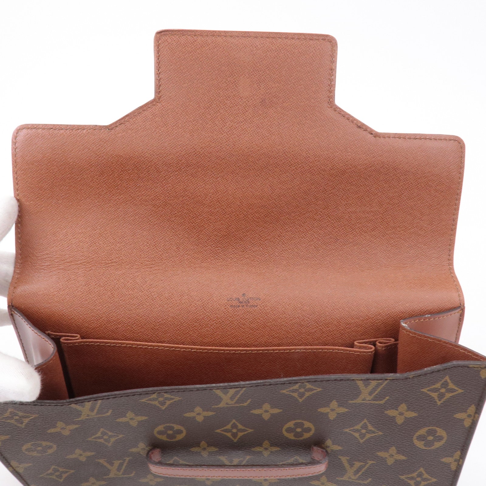 LOUIS VUITTON Handbag M52482 vintage Tilsitt Epi Leather black Women U –