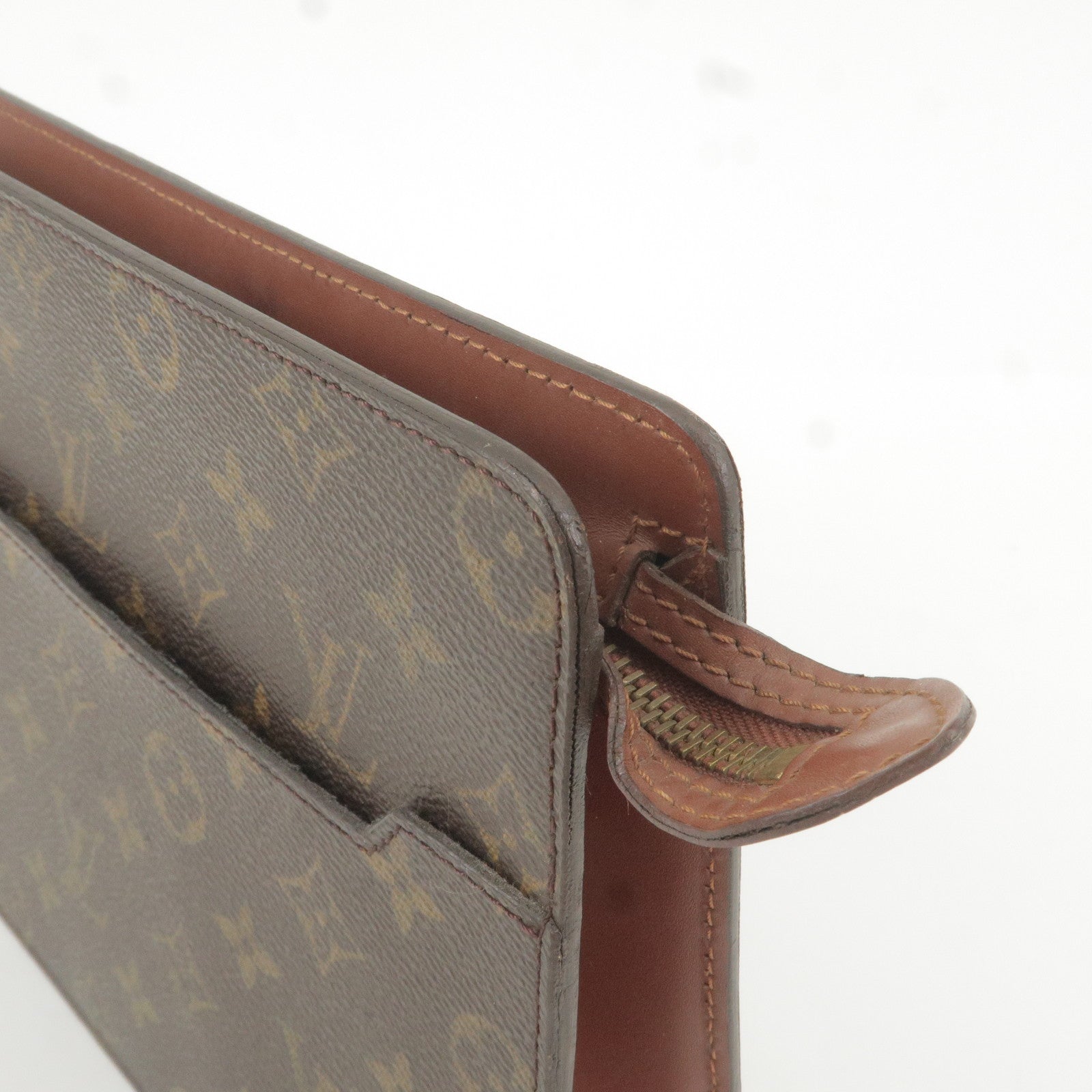 Louis-Vuitton-Monogram-Pochette-Homme-Clutch-Bag-M51795 – dct