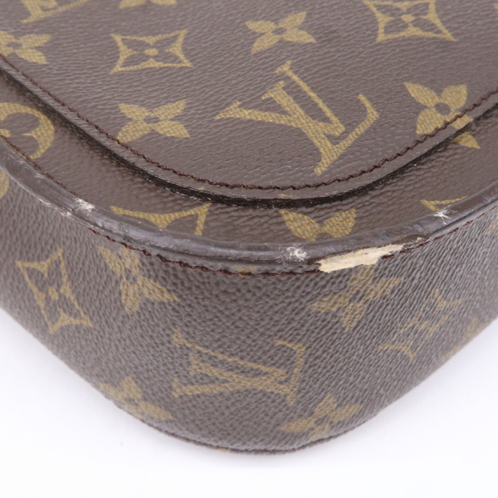 Louis Vuitton Monogram Saint Cloud GM Shoulder Bag M51242 LV Auth yk6448
