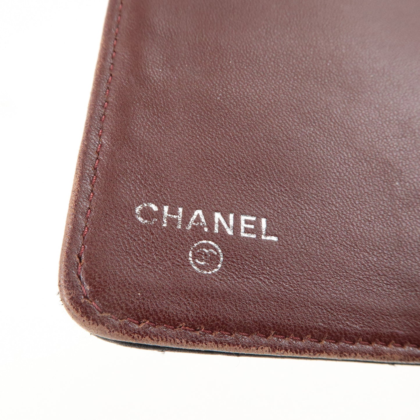 CHANEL Matelasse Lamb Skin Bi-fold Wallet Black