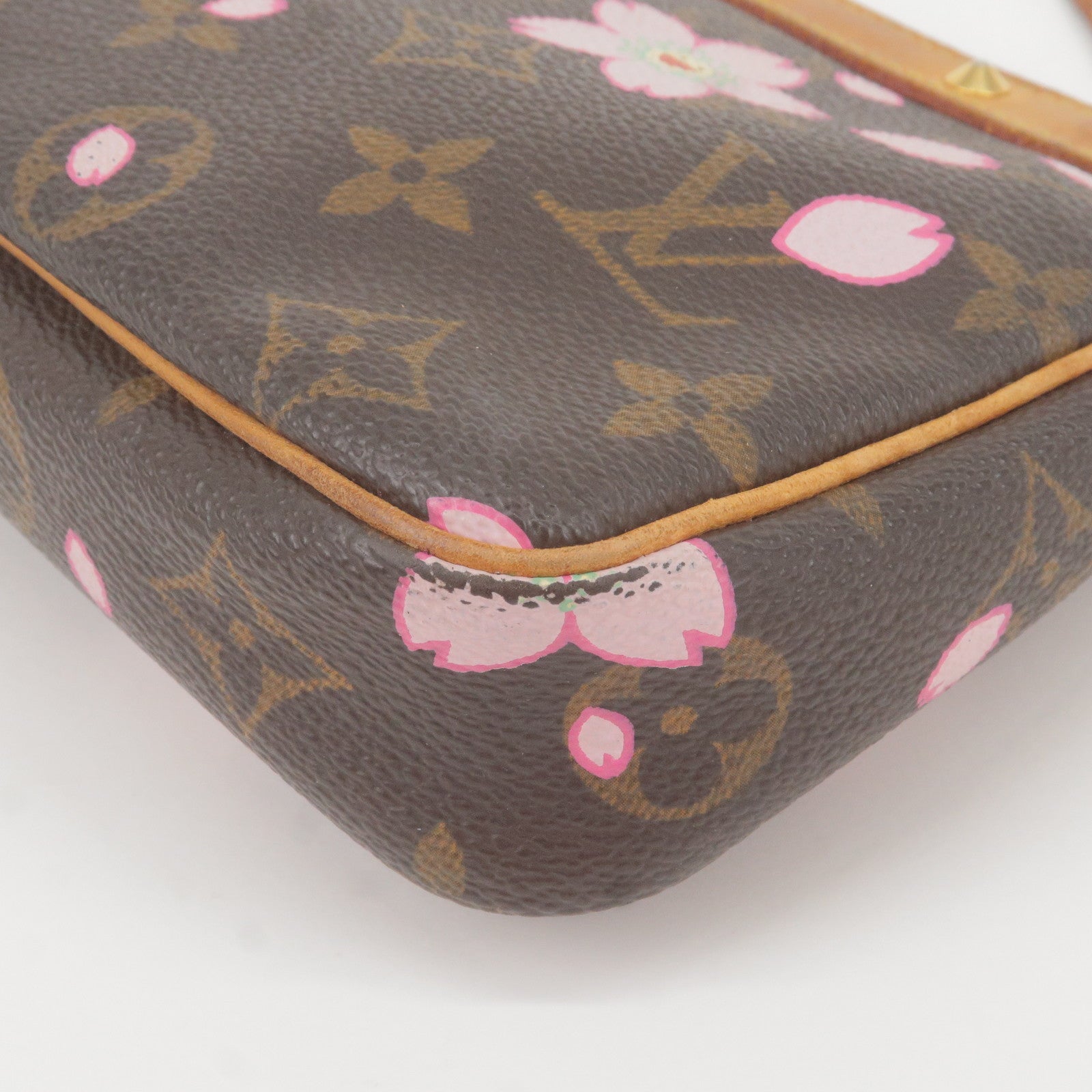 Louis Vuitton, Bags, Louis Vuitton Monogram Cherry Blossom Pochette Cles Coin  Purse M925 Auth 48509