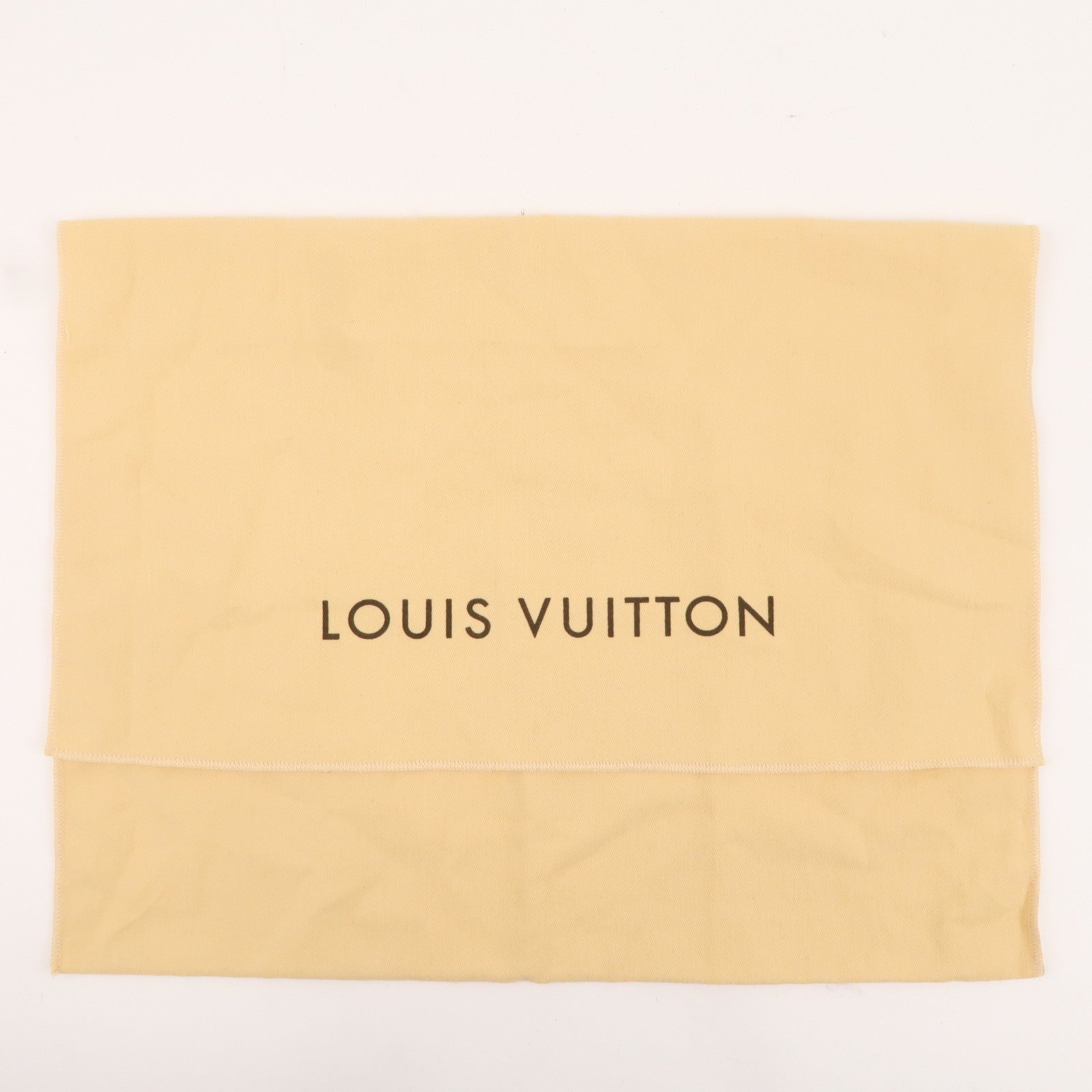 Louis Vuitton Set of 10 Dust Bag Flap Style Beige