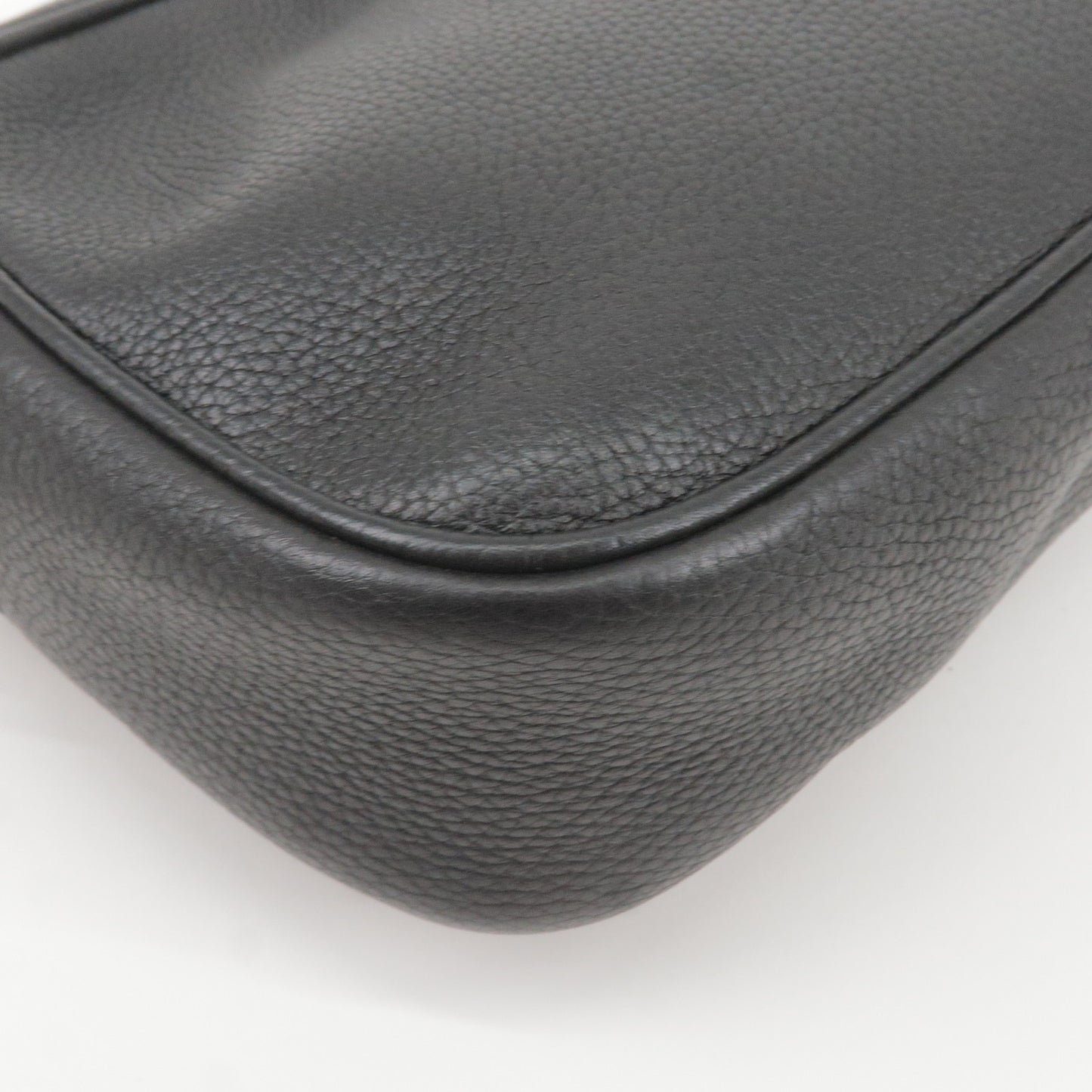 GUCCI SOHO Leather Shoulder Bag Black 308364