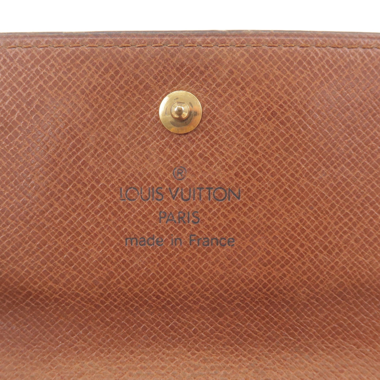 Set of 2 Louis Vuitton Monogram Bi-Fold Wallet M61675 M61654