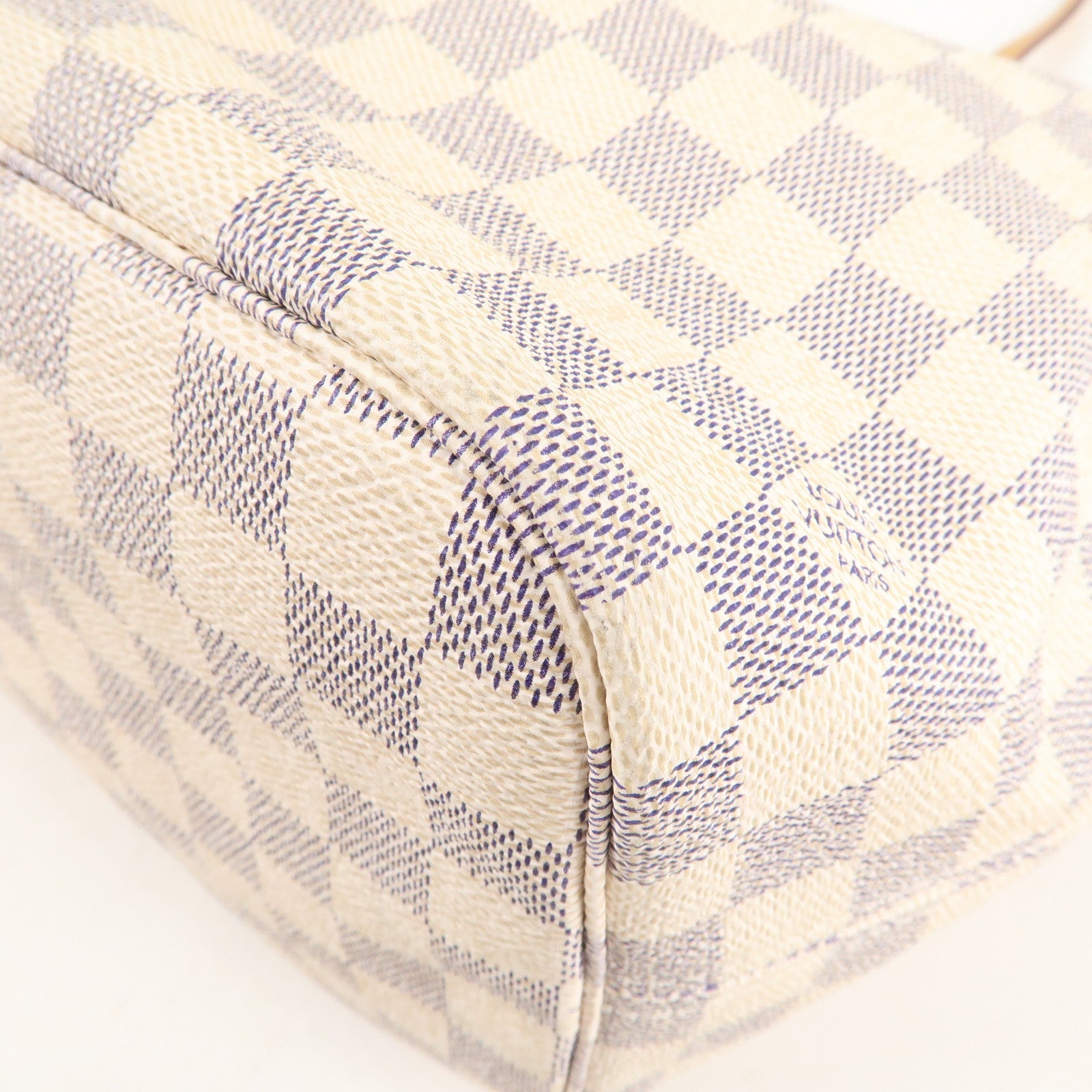 Louis Vuitton Damier Azur Neverfull MM - Blue Totes, Handbags - LOU160975